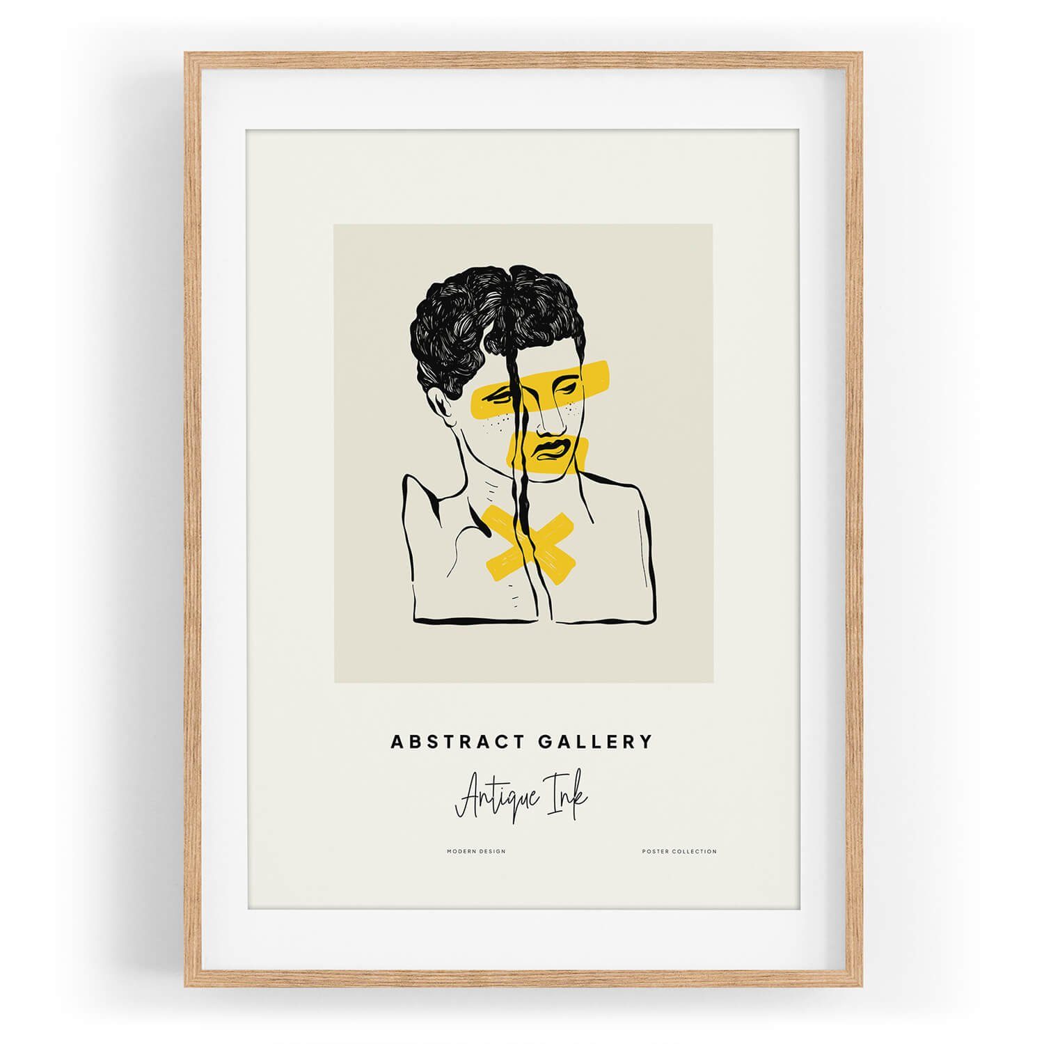 Sinus Art Wandbild Graphische Kunst antikes Motiv Dekorativ Abstrakt Modern. € 35,00