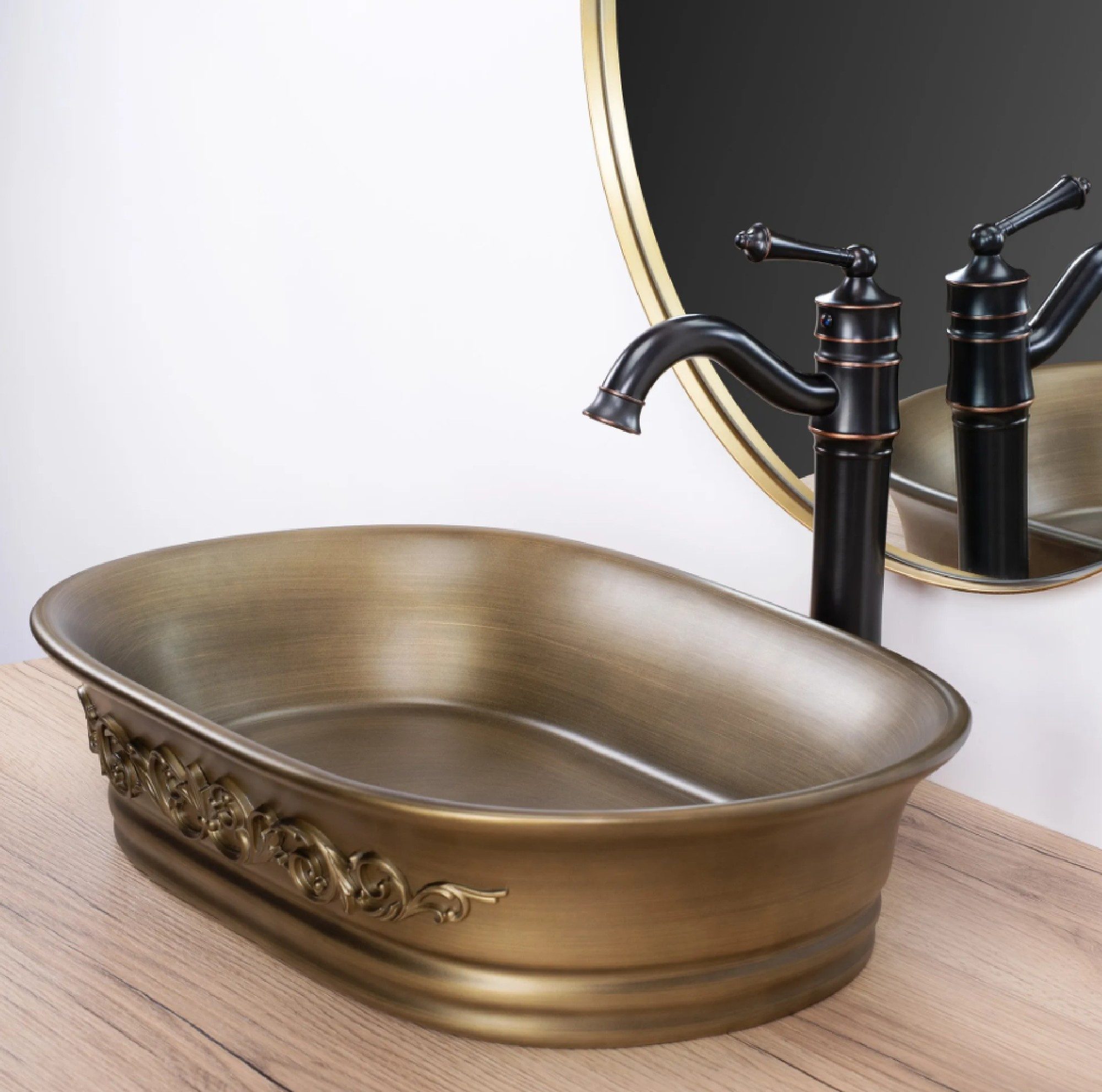 GTM Design Aufsatzwaschbecken ORYGINAL Modern Waschbeckenm günstig online kaufen