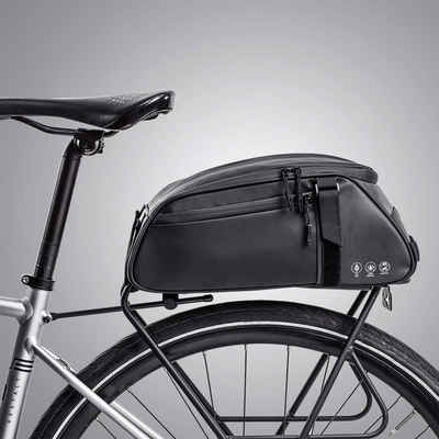 iceagle Fahrradtasche »Fahrrad Gepäckträgertasche 8L Multifunktionale Erweiterbare wasserdichte MTB Fahrradtaschen Gepäckträger Fahrradträgertasche Umhängetasche«