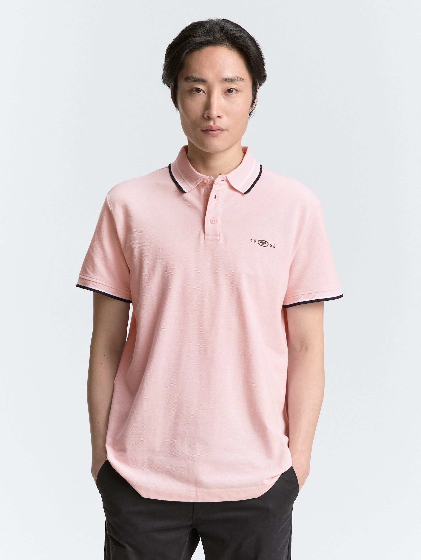 TOM TAILOR Poloshirt Piqué Poloshirt mit günstig online kaufen