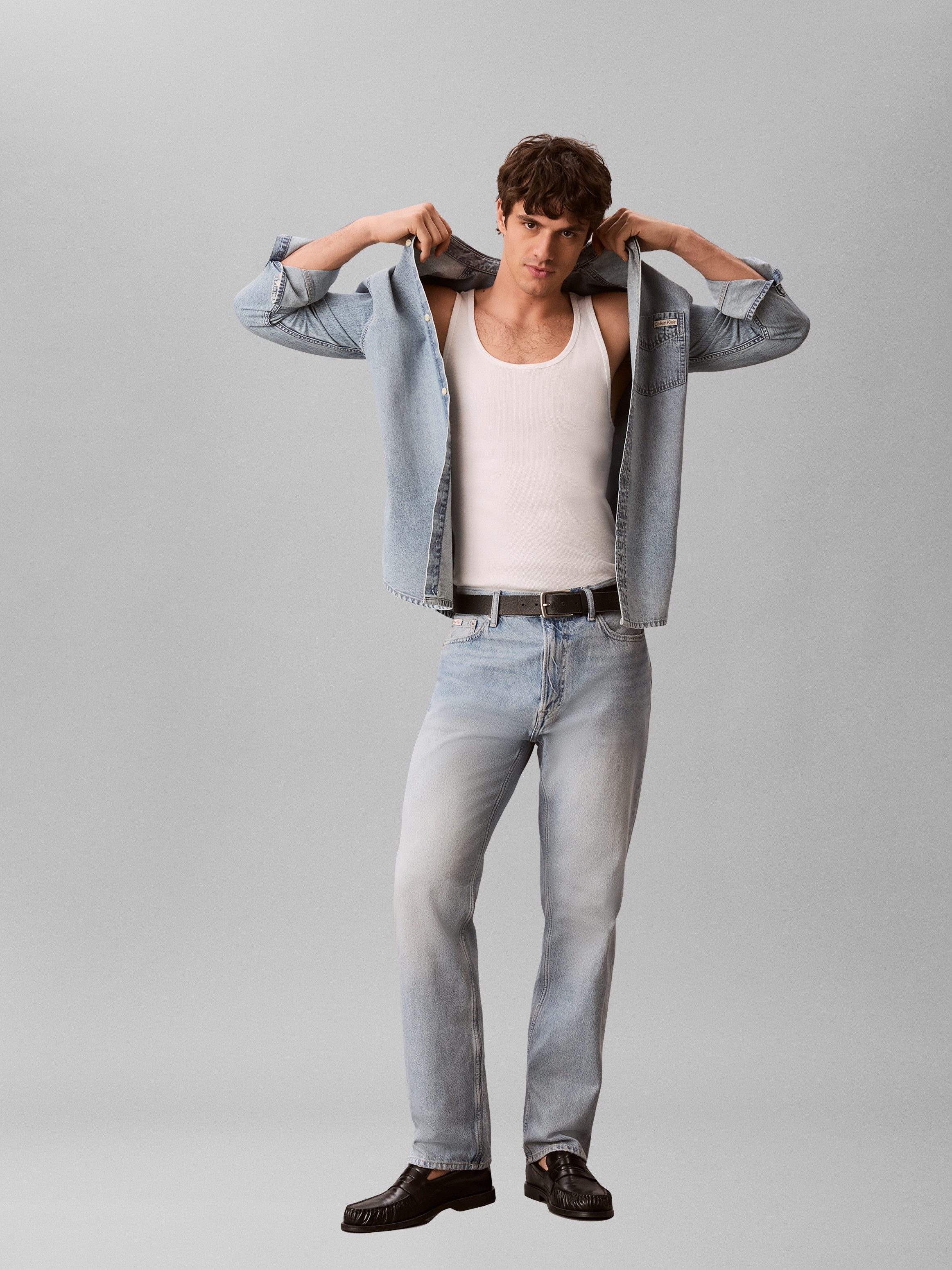 Calvin Klein Jeans Straight-Jeans Regular fit mit Taschen – Bild 2 von 5