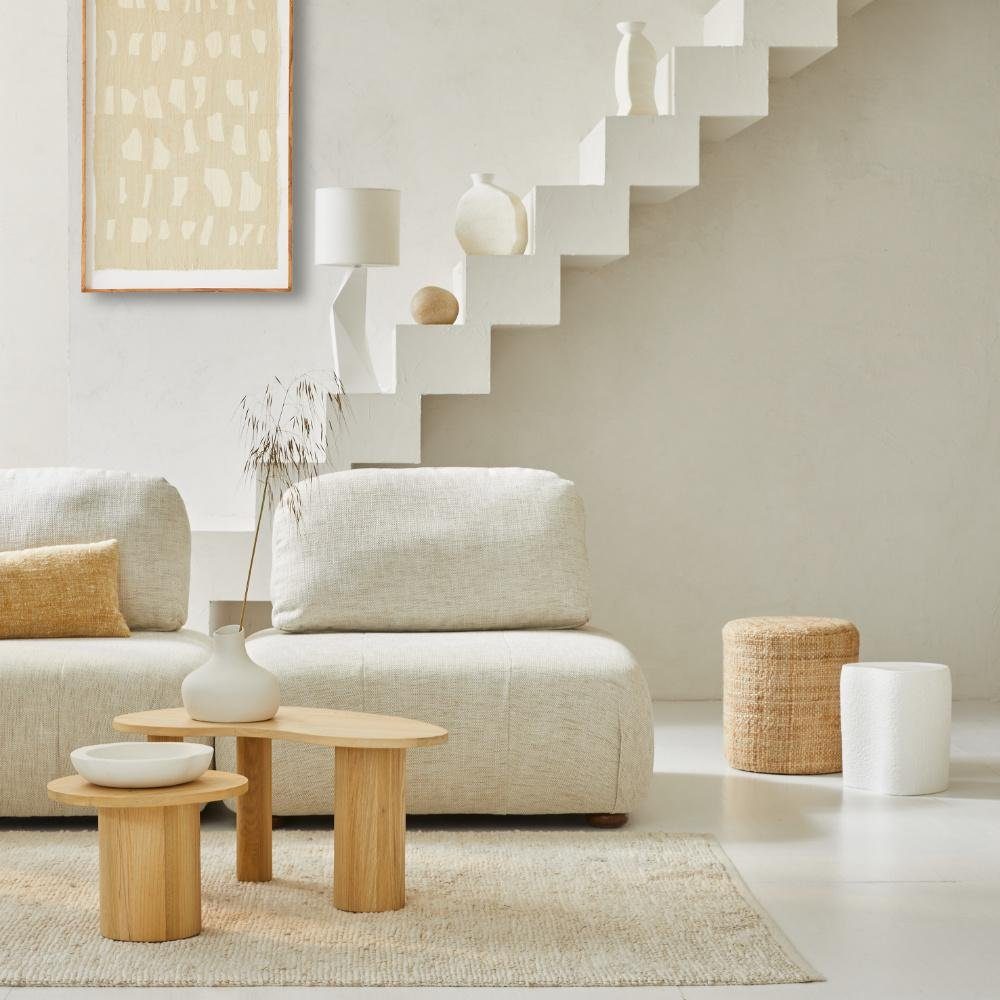 Urban Nature Culture Hocker Pouf Titos Jute (38x42cm)