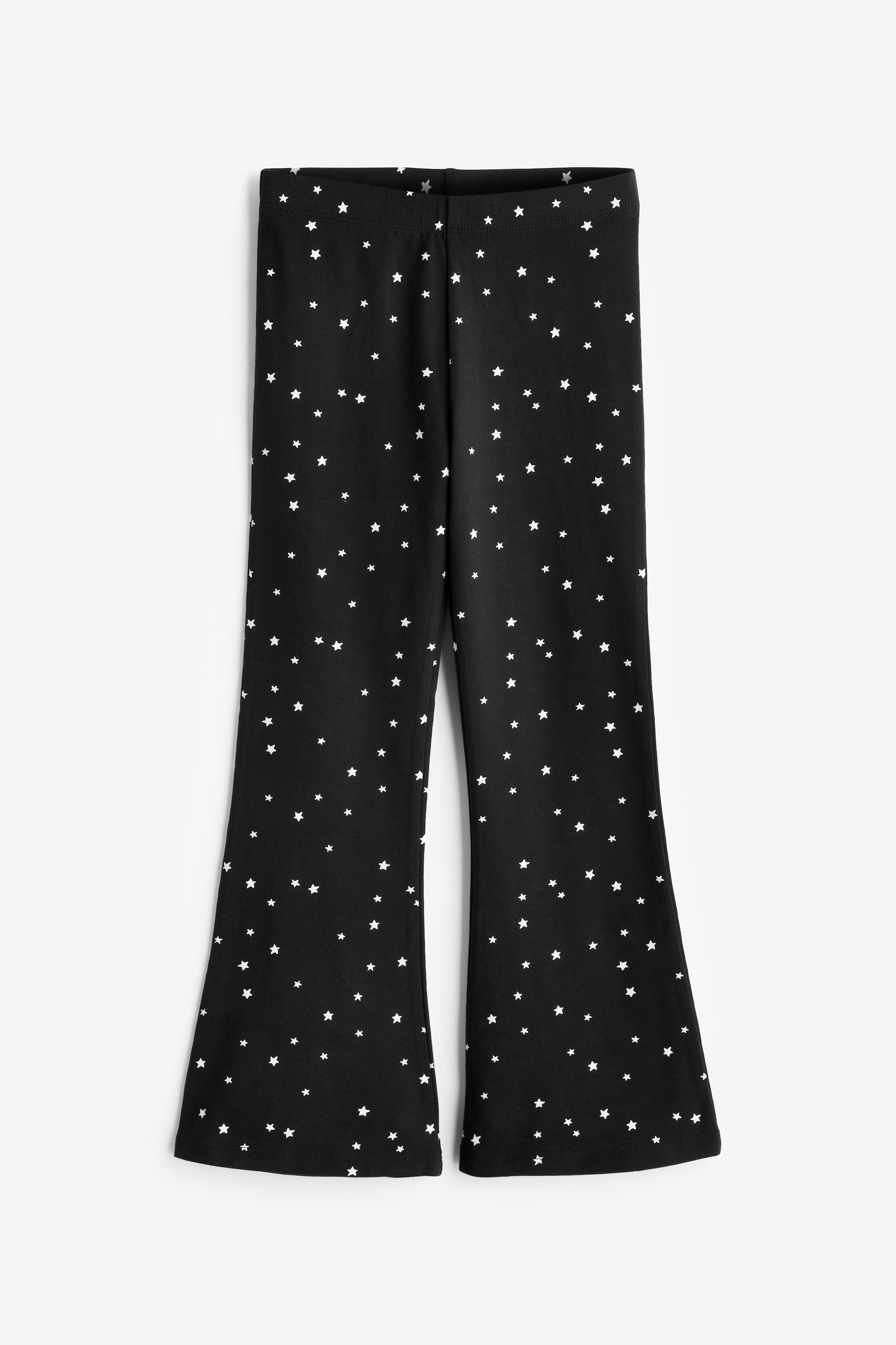 Leggings Leggings mit ausgestelltem Bein
