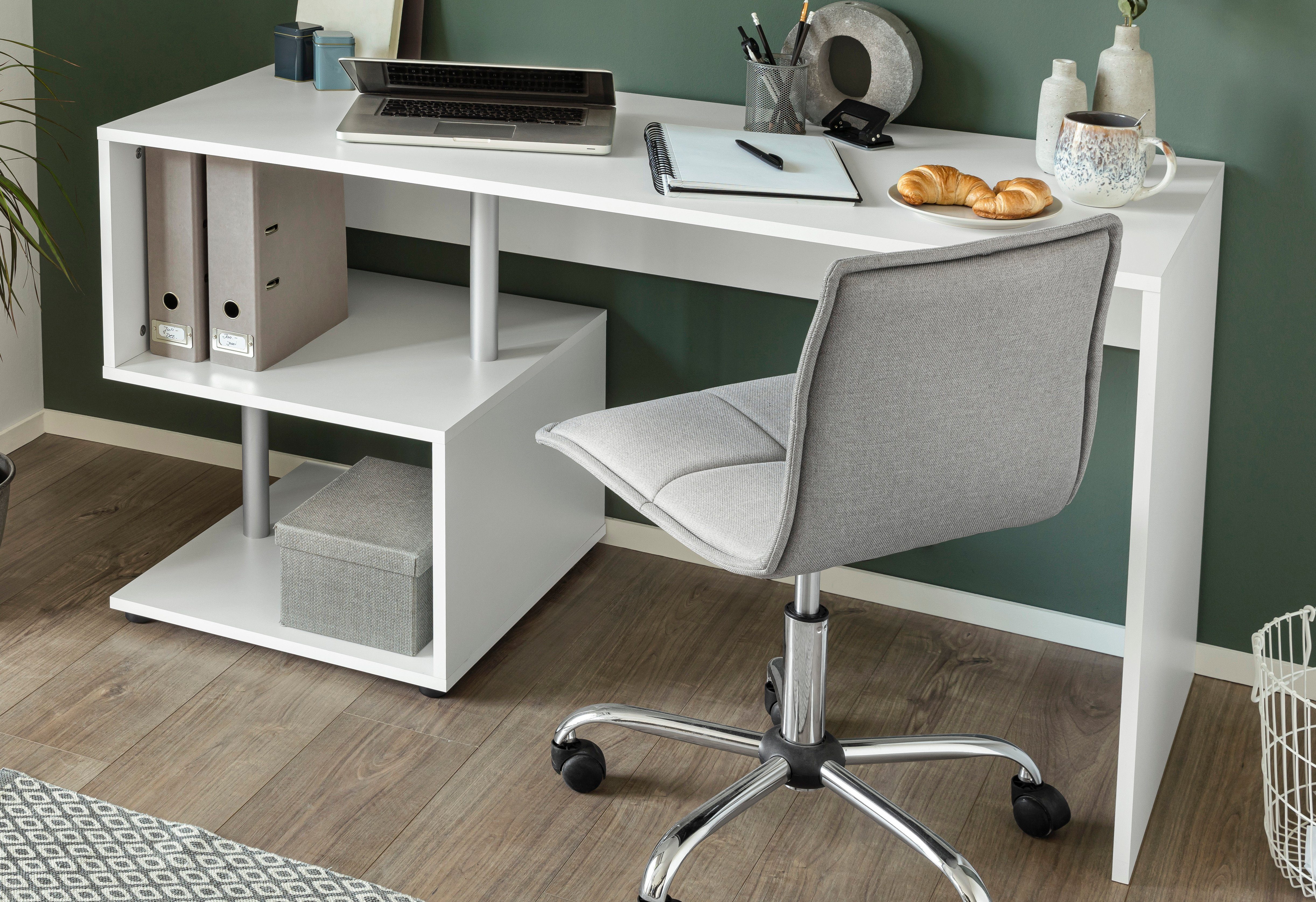 VOGL Möbelfabrik Schreibtisch Essy, mit offenen Elementen