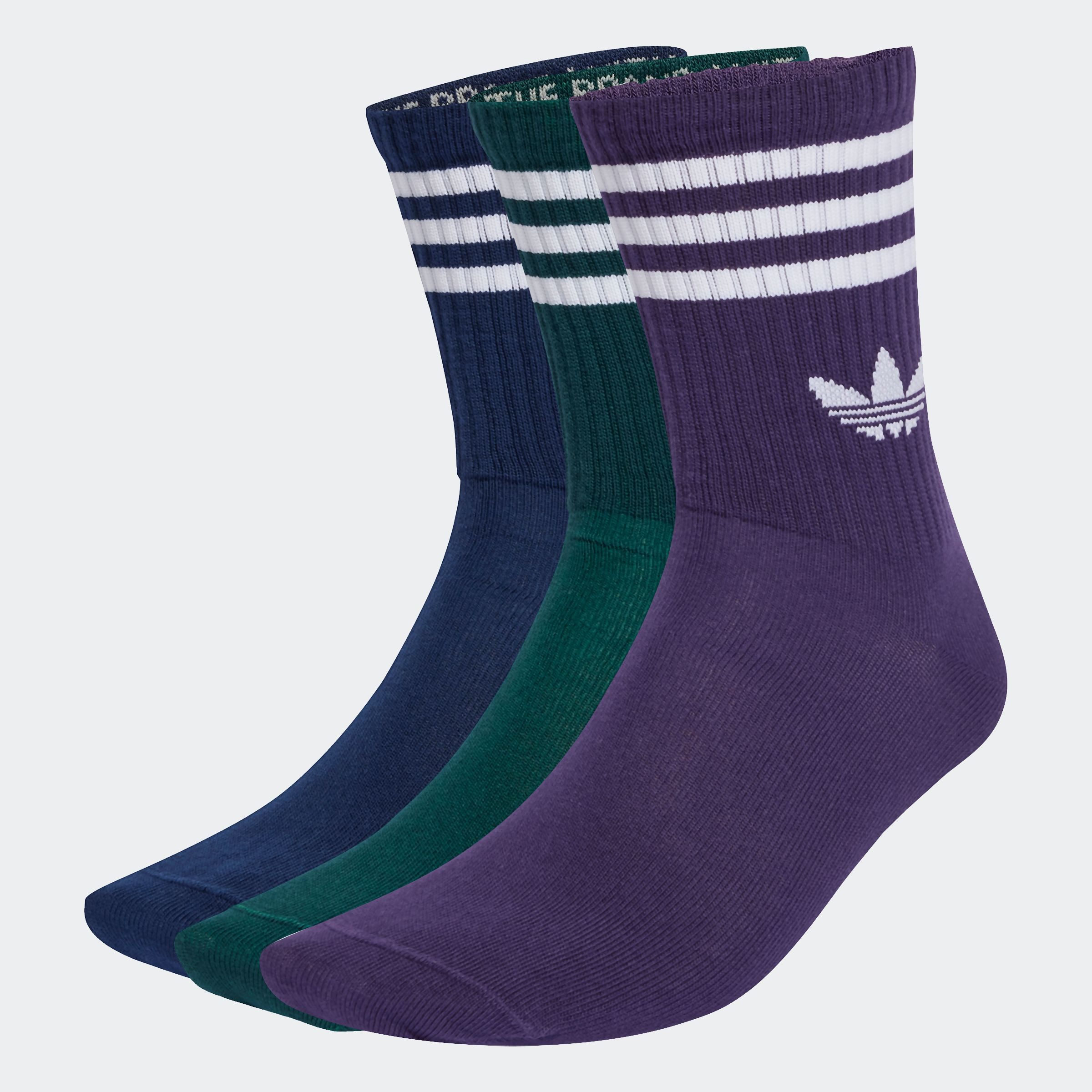 adidas Originals Sportsocken 3S CREW S 3P für Laufen, knöchellang, mit 3-St günstig online kaufen