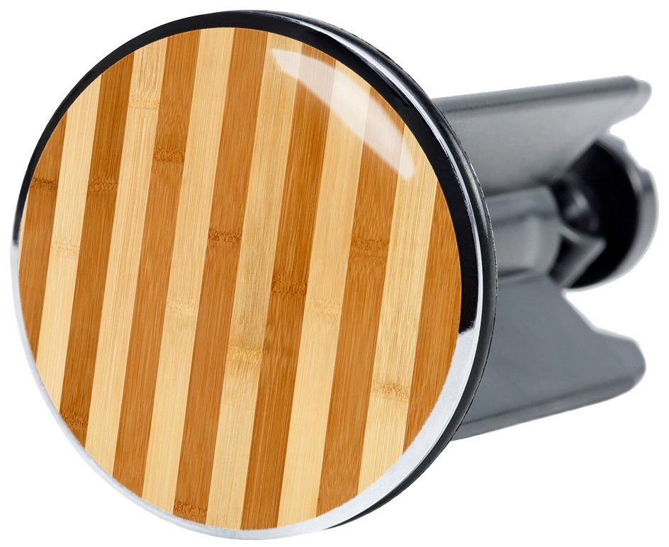 Sanilo Waschbeckenstöpsel Bambus Gestreift, Ø 4 cm, Ø 4 cm