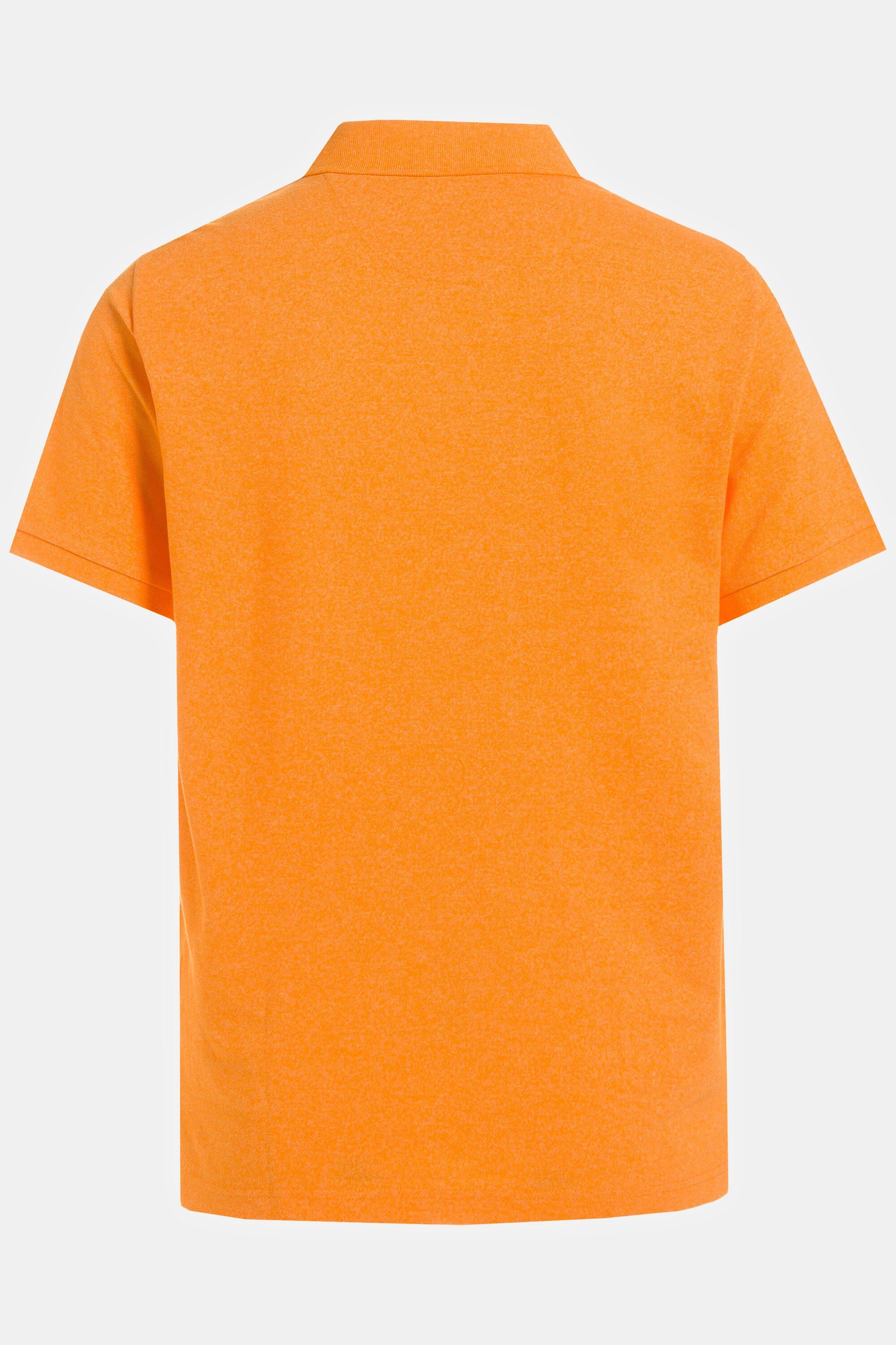 3D Piqué Stickerei bis kräftiges Halbarm Poloshirt orange JP1880 Poloshirt 8 XL