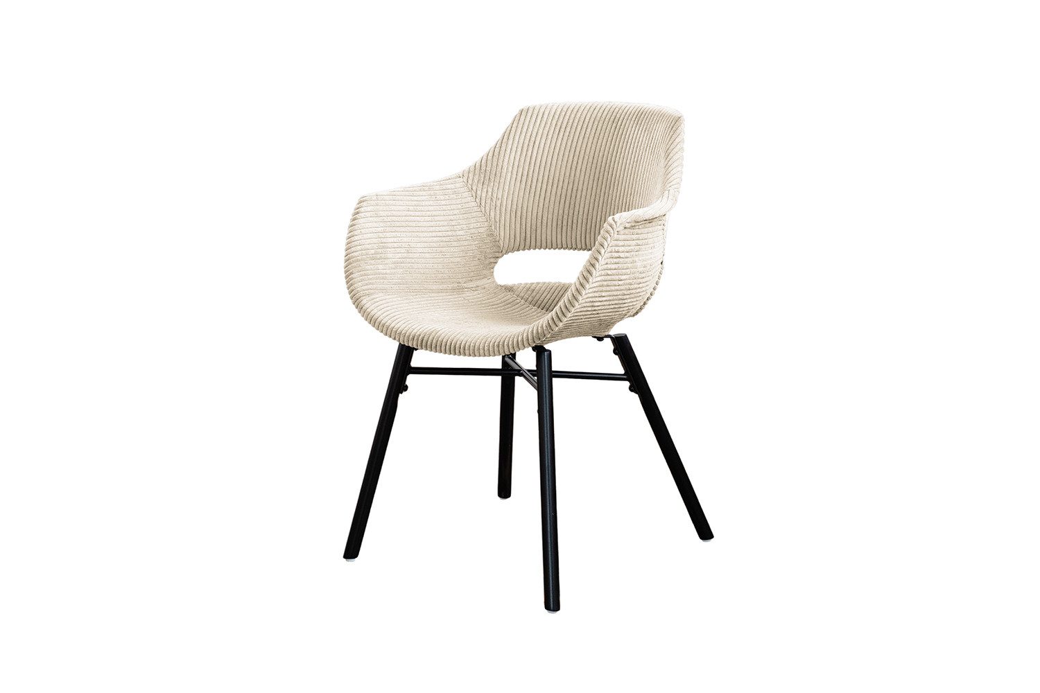 KAWOLA Esszimmerstuhl ZAJA Bequemer Polsterstuhl - Cord Bezug - Stuhl Essti günstig online kaufen