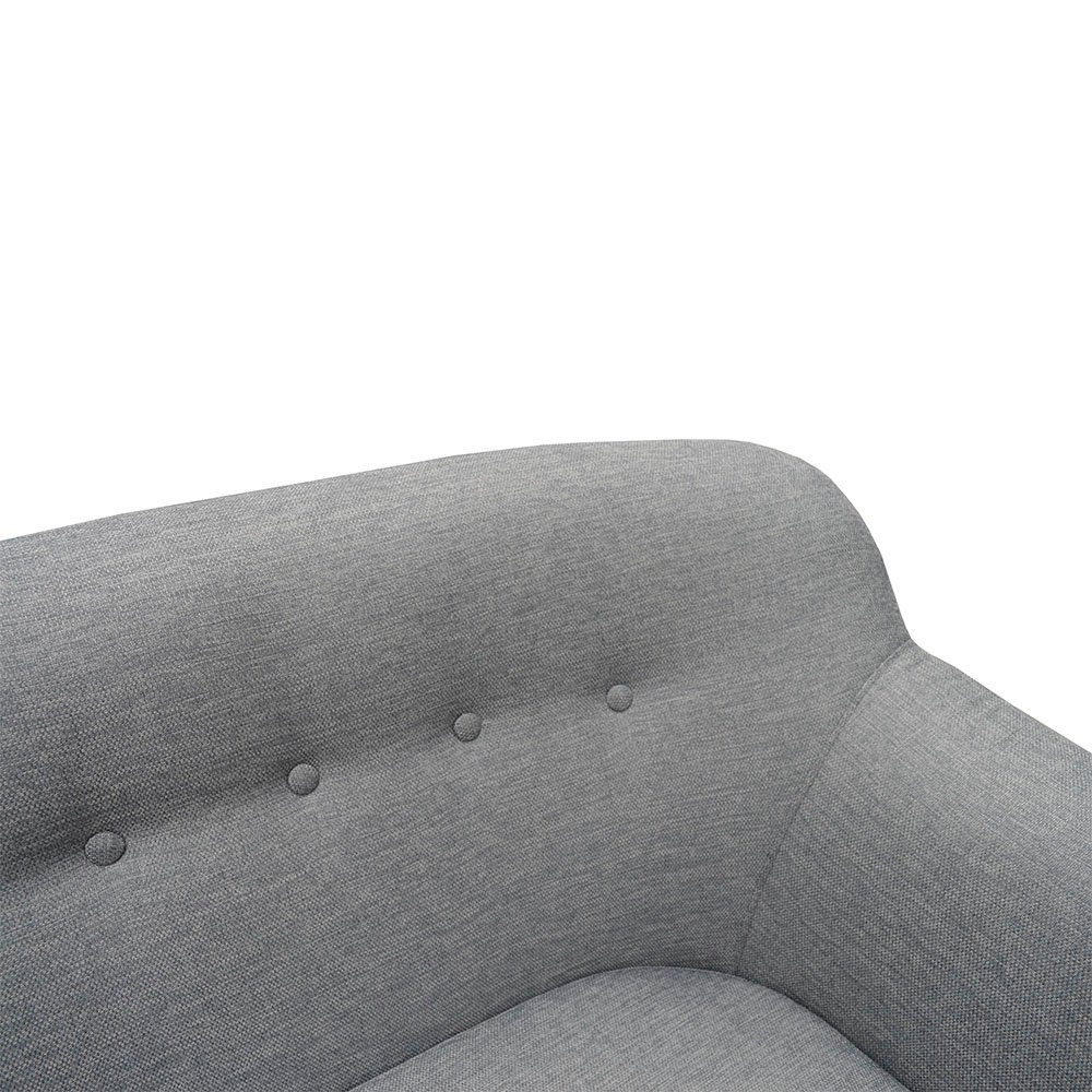 Sofa Polster in JVmoebel 2-Sitzer Couch Modern Designer Europe Möbel, Relax Sofa Luxus Graue Made
