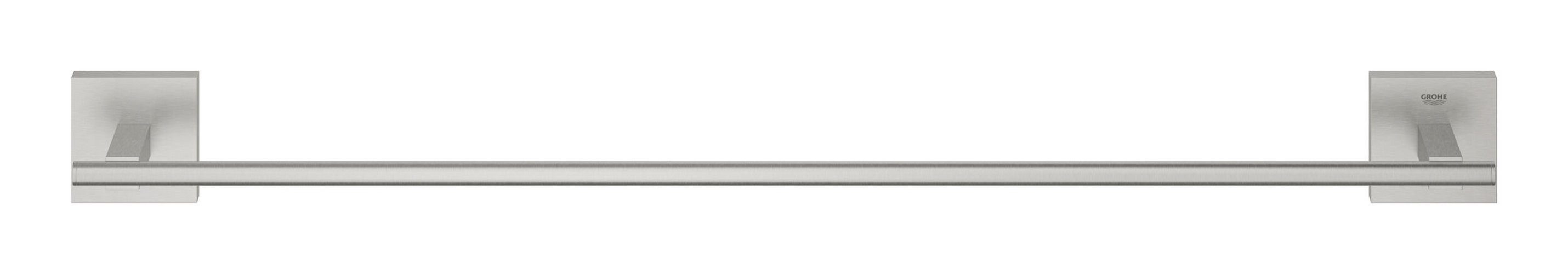 Grohe Handtuchhalter Start Cube, Badetuchhalter 600 mm - Supersteel