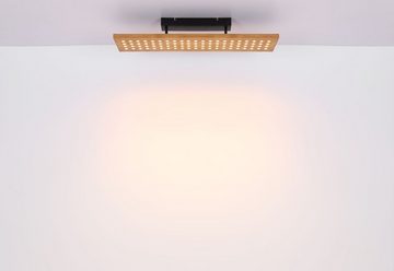 Globo Hängeleuchte LED Hängeleuchte Hängelampe Wohnzimmer Esszimmer Holz schwarz 15770HB