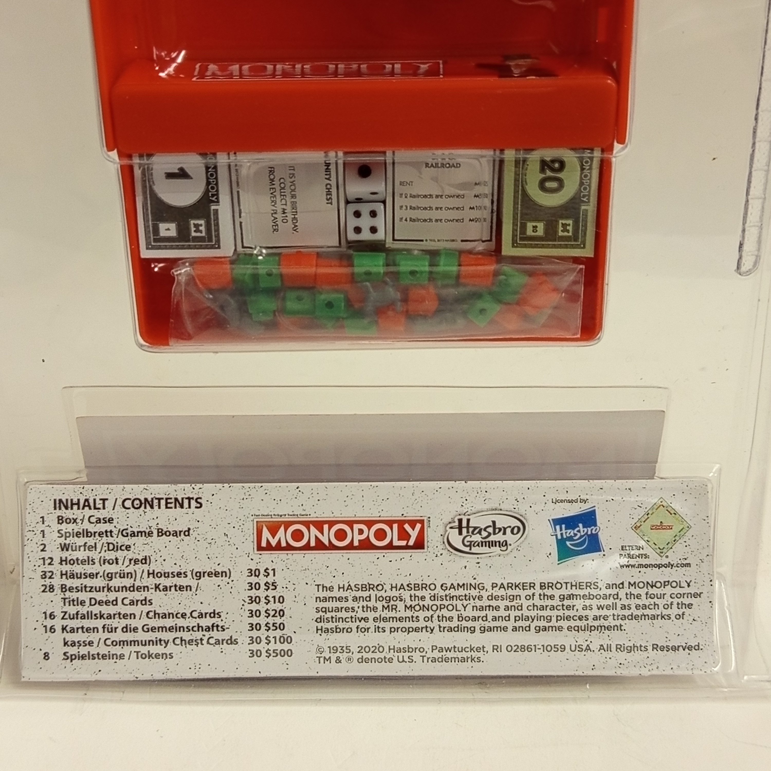 Invento Spiel Mini Monopoly Gesellschaftsspiel