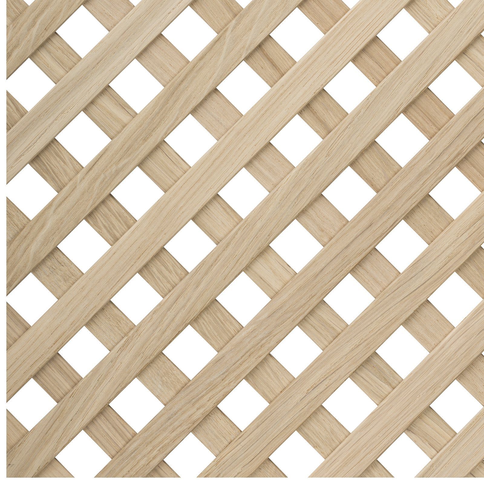 SO-TECH® Lüftungsgitter Ziergitter 1150 x 550 mm Zierleisten 45° aus massiver Buche (1 St), Eiche massiv