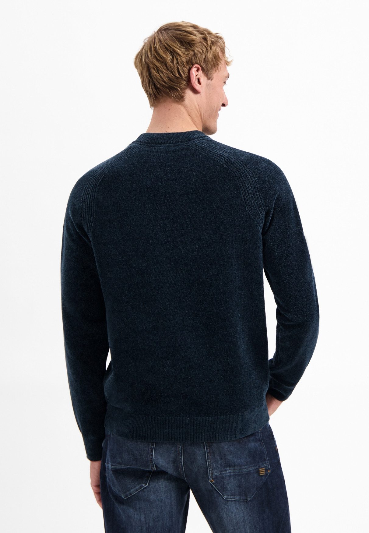 NO EXCESS Strickpullover Pullover Crewneck Light Weight Chen