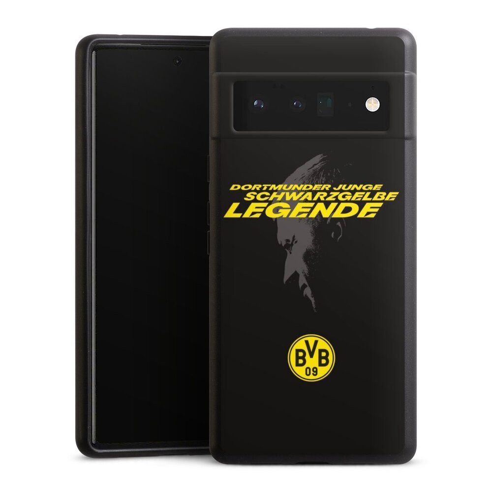 DeinDesign Handyhülle Marco Reus Borussia Dortmund BVB Danke Marco Schwarzgelbe Legende, Google Pixel 6 Pro Organic Case Bio Hülle Nachhaltige Handyhülle