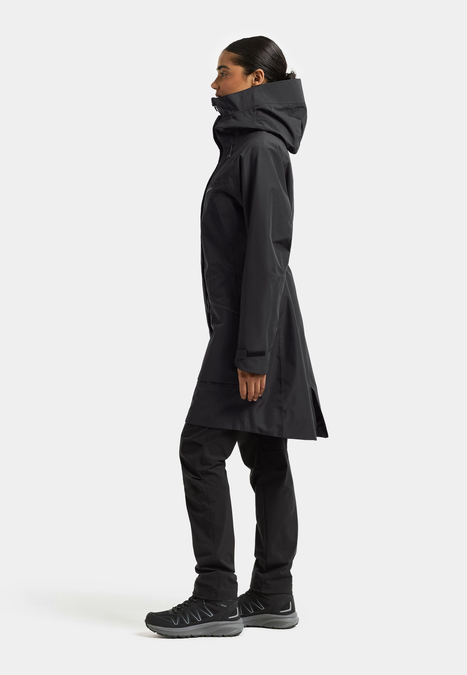 Didriksons Parka Damen Übergangsjacke Mantel Wasserdicht ILMA mit Kapuze mit Taschen