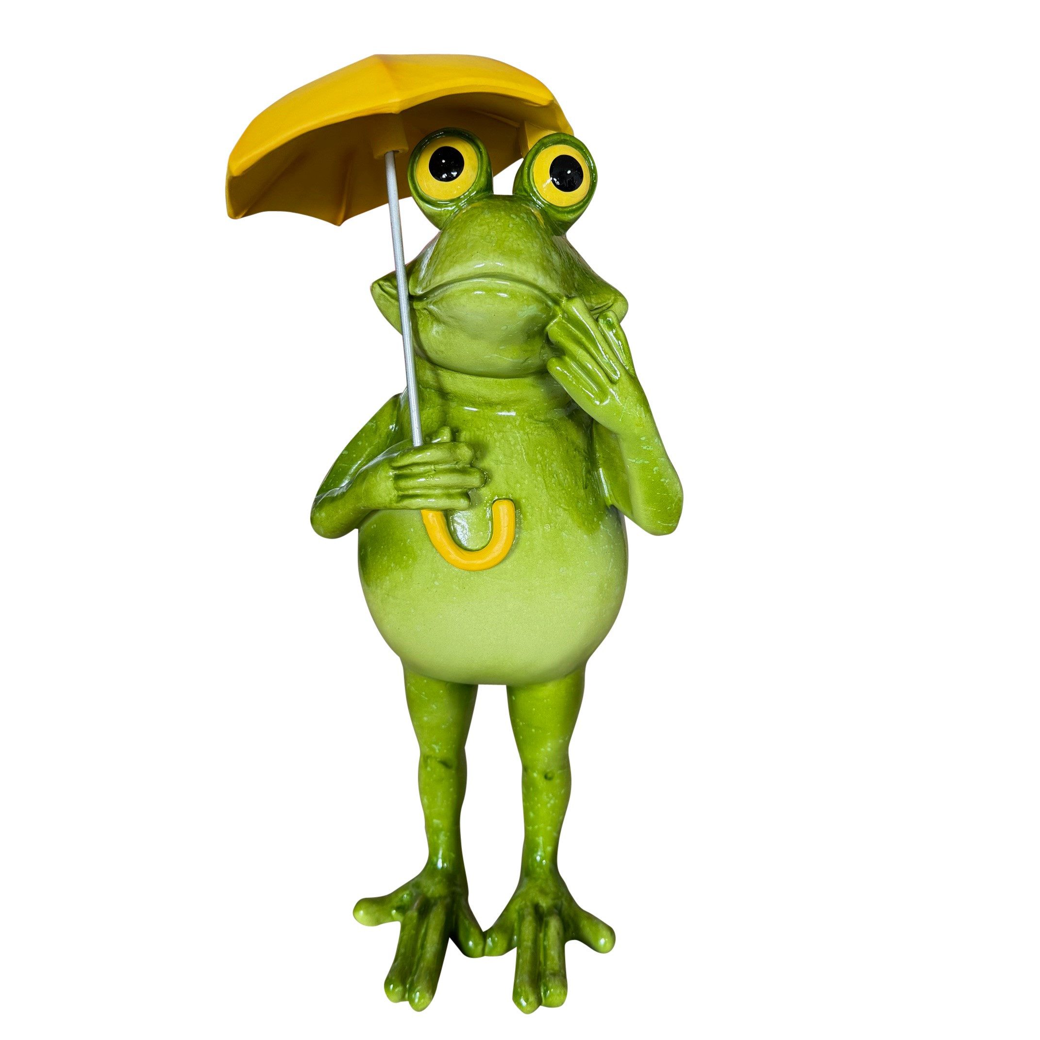 Online-Fuchs Gartenfigur Deko Figuren Frosch mit Regenschirm für draußen, 3 günstig online kaufen