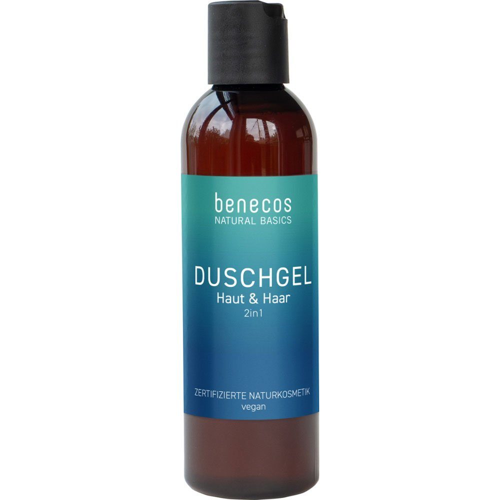Benecos Duschgel Natural Basics Haut Haar, 200 ml | Duschgele