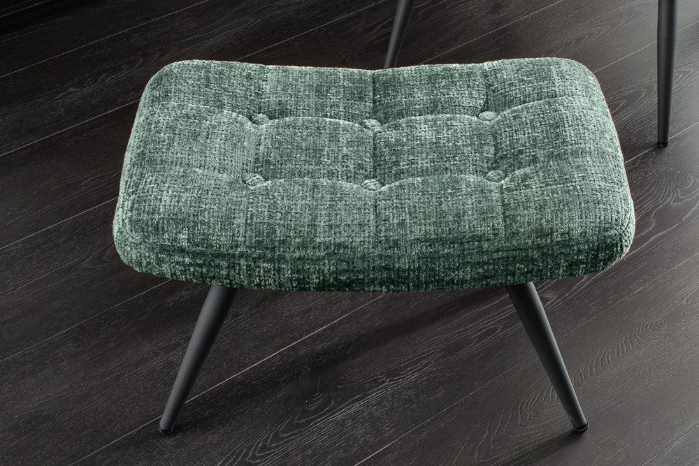riess-ambiente Fußhocker SCANDINAVIA grün / schwarz günstig online kaufen