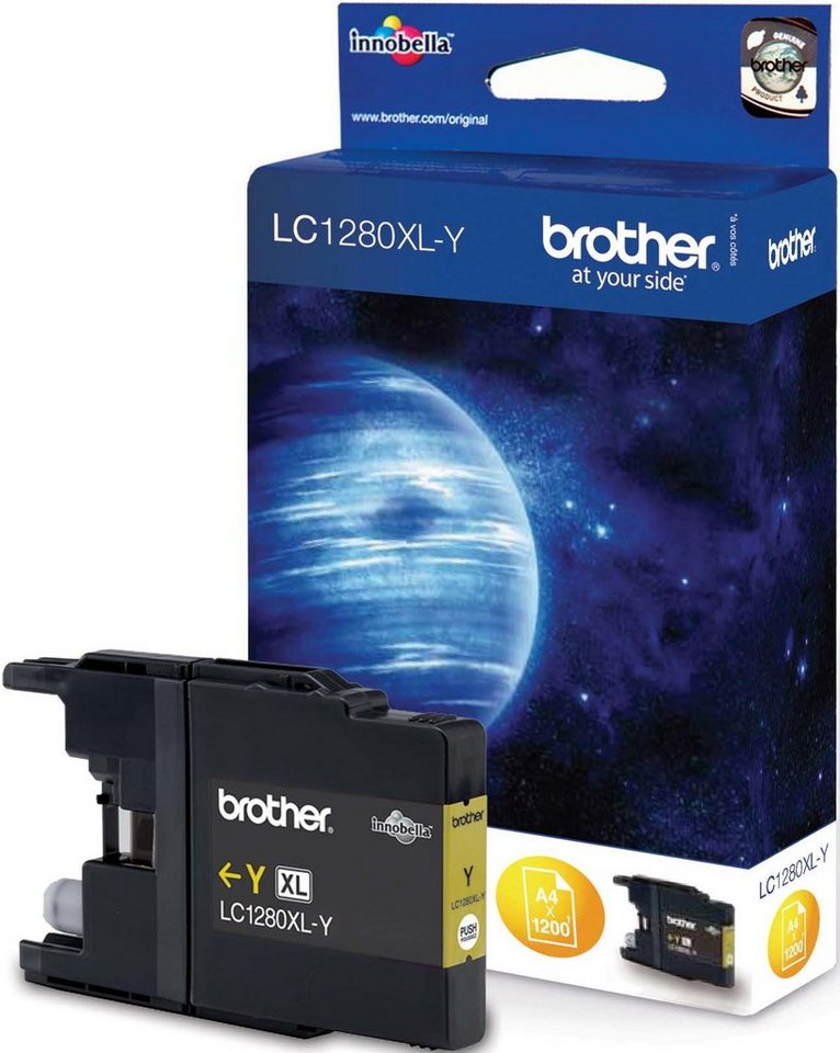 Thumbnail - Brother BROTHER LC1280XLY Gelb Tintenpatrone Tintenpatrone