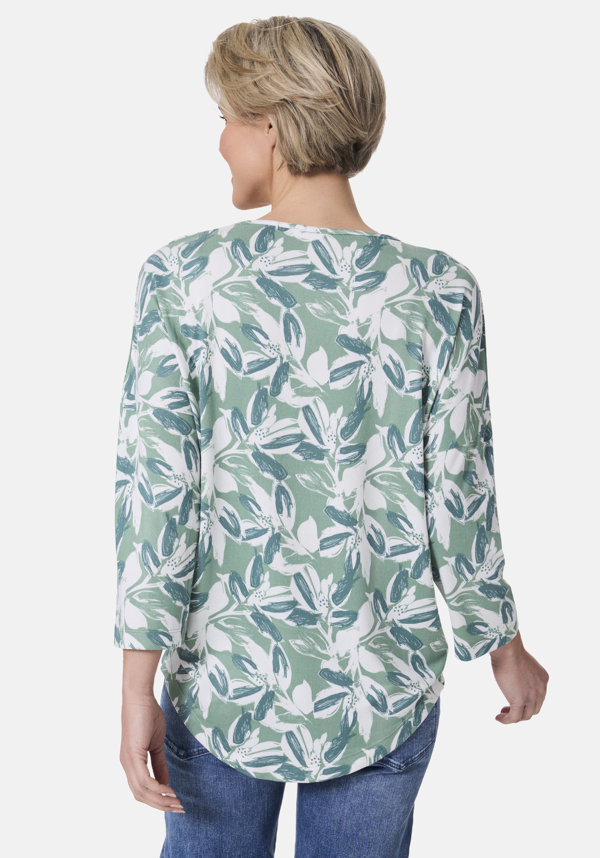 STOOKER WOMEN 3/4-Arm-Shirt CARLY T-Shirt 3/4-Arm Loose Fit Shirt Rundhals günstig online kaufen