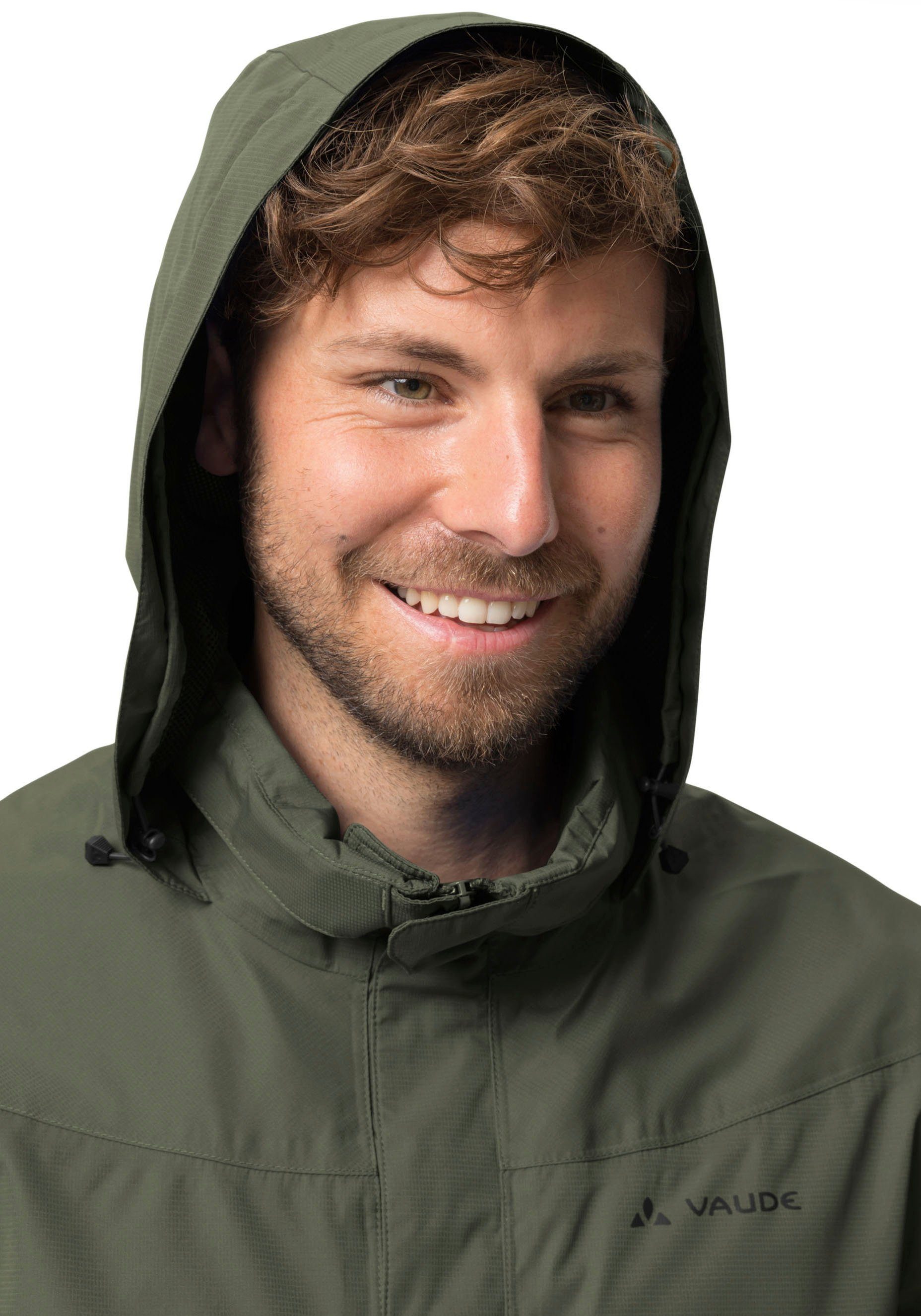 VAUDE Fahrradjacke Men's Escape Bike Light Jacket mit leichtem Material, mit Reißverschlusstaschen