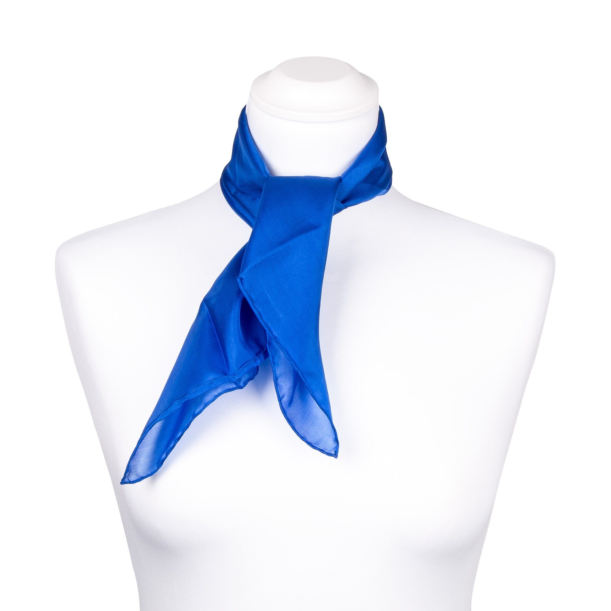 TINITEX Nickituch Nickituch Halstuch Royalblau