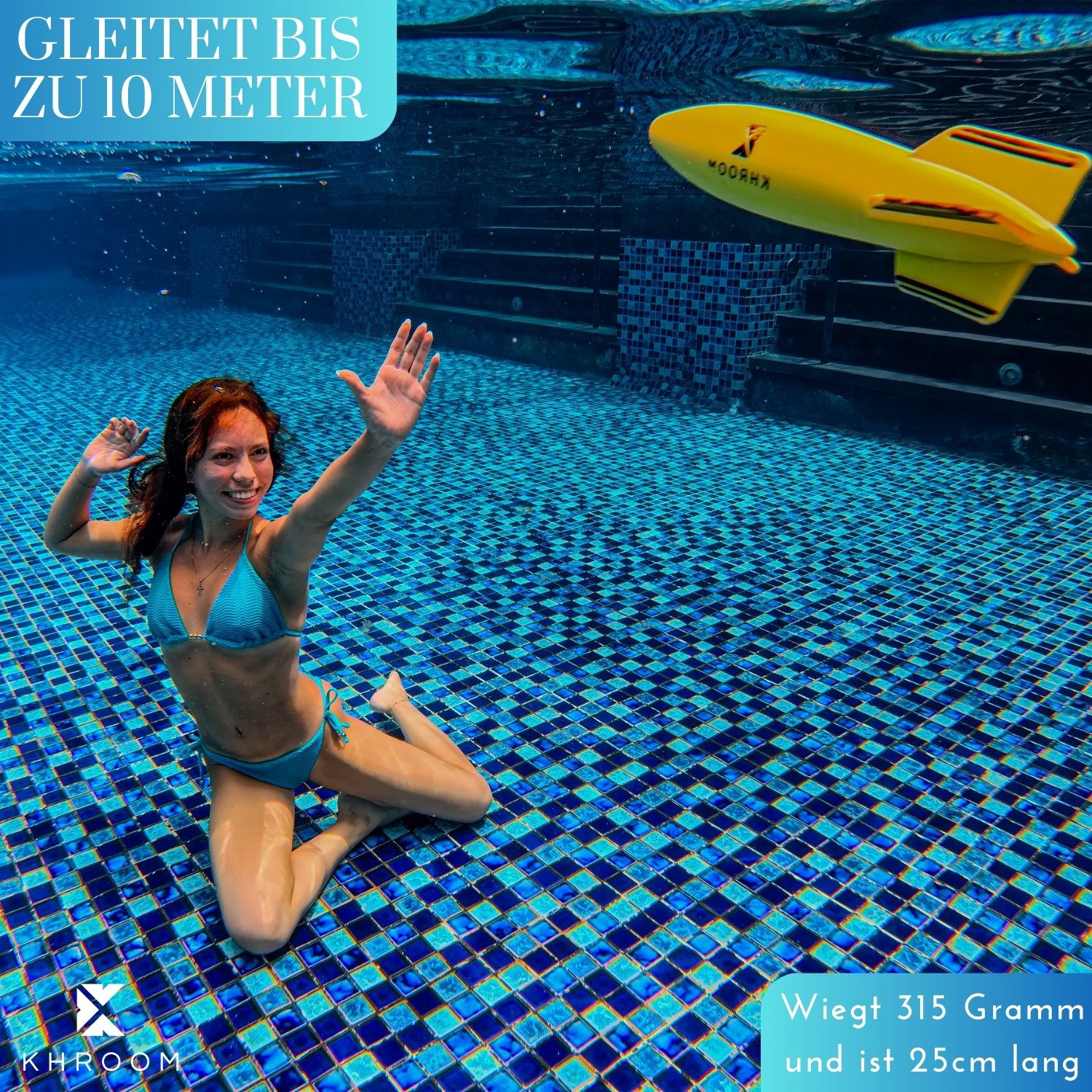 Khroom Wasserspiel Unterwasser-Torpedo Tauchspielzeug günstig online kaufen