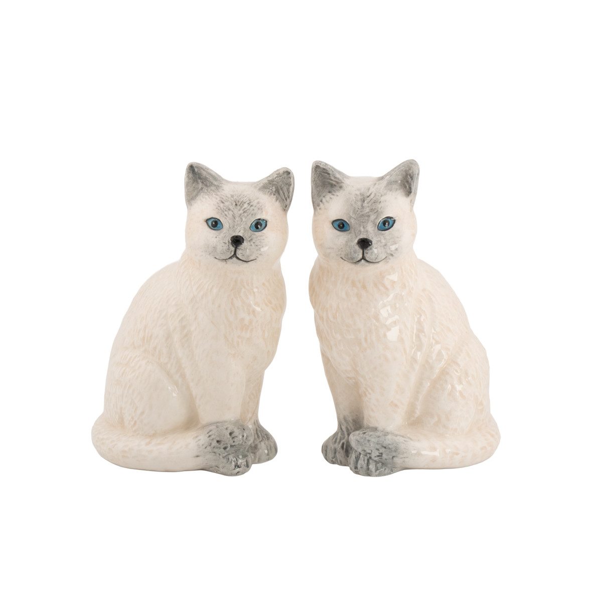 Sass & Belle Salz- / Pfefferstreuer Ragdoll-Katzen, (Set, 2-tlg), ca. 5,5 x 4 x 8,7 cm (je Streuer)