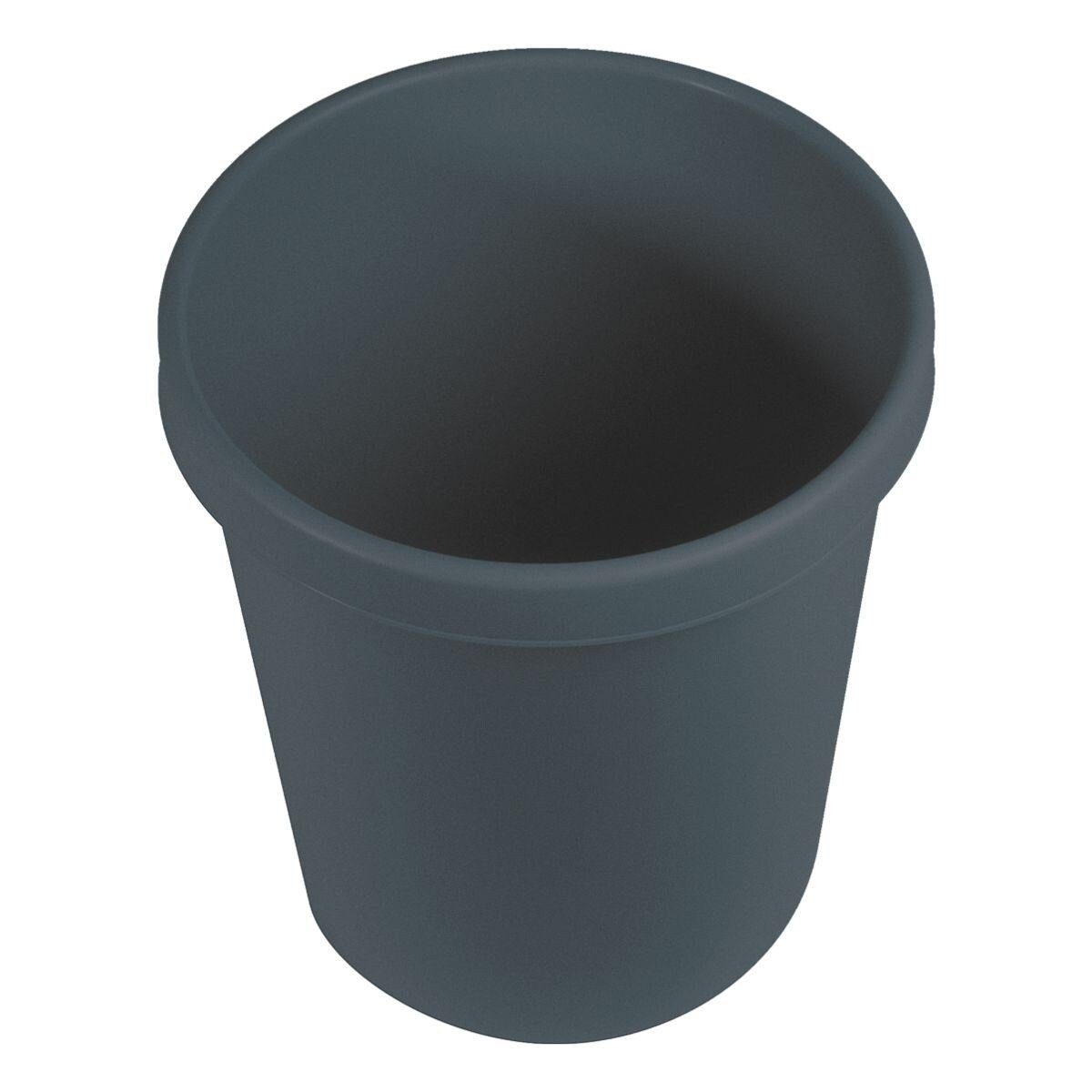 HELIT Papierkorb the green german, 18 Liter, aus recyceltem Kunststoff