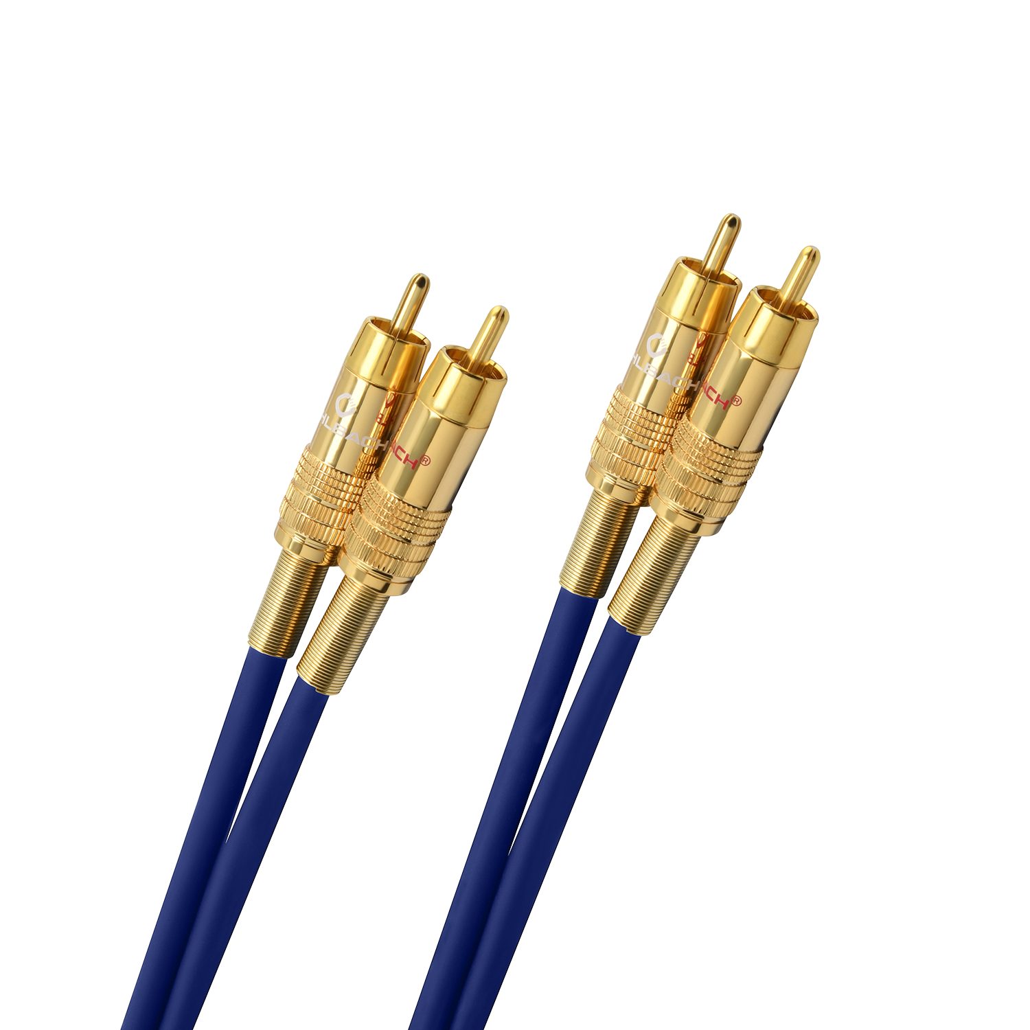 OEHLBACH NF 1 Master NF Audio-Cinchkabel Audio-Kabel, 2 x Cinch, 2 x Cinch (100 cm), Flexibel, Hochwertiges Kupfer