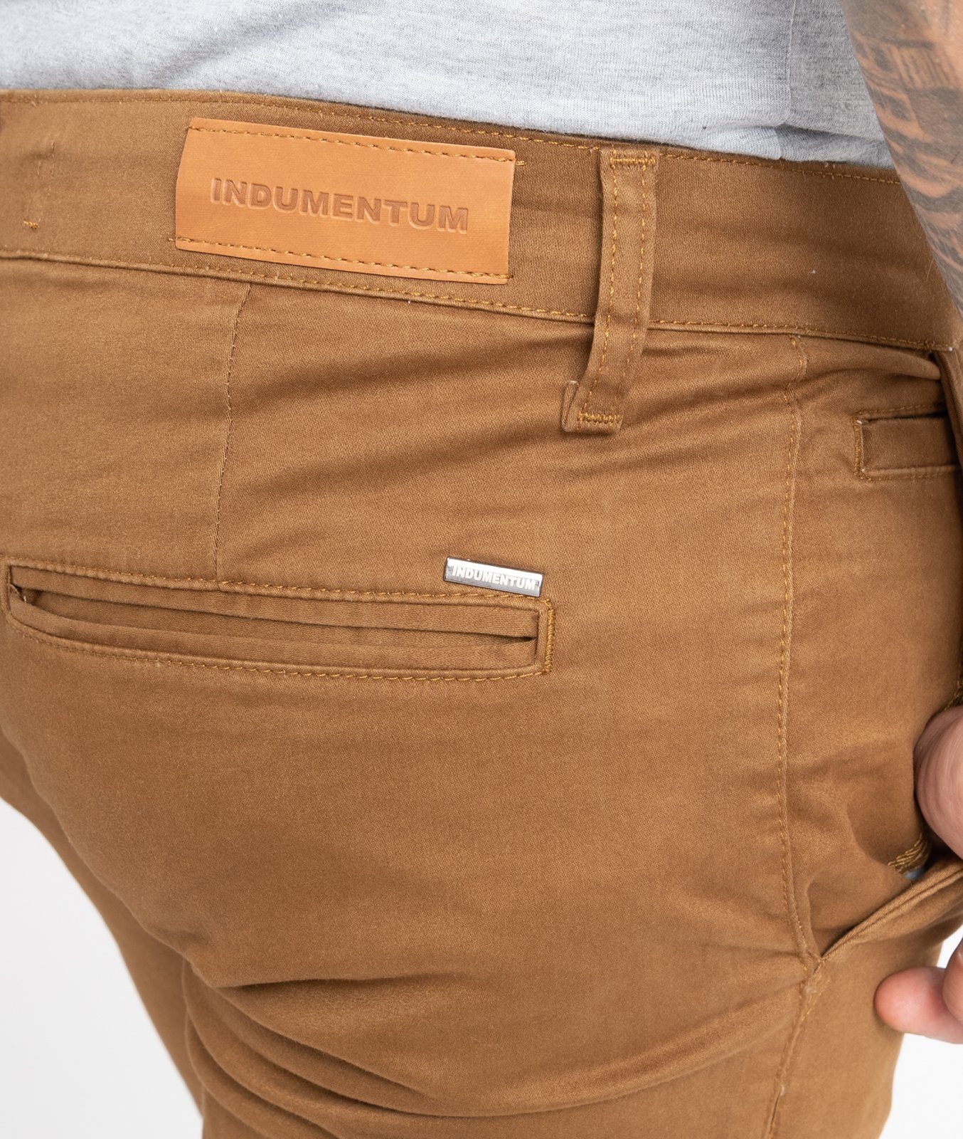 Indumentum Chinohose Herren Slim Fit Hose IS-305 – Bild 5 von 5