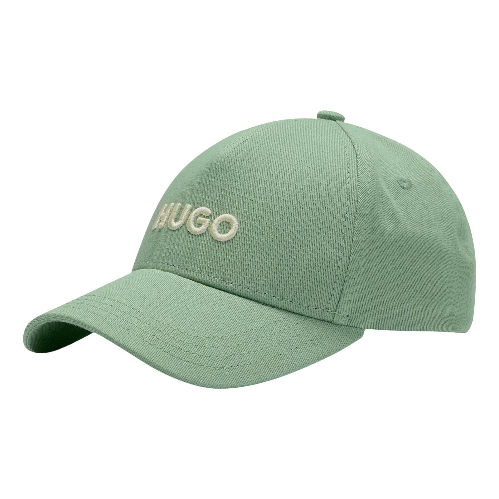 Neue Ankunft!! HUGO Snapback Cap pastel green Basecap gesticktem mit light Markenlogo 330