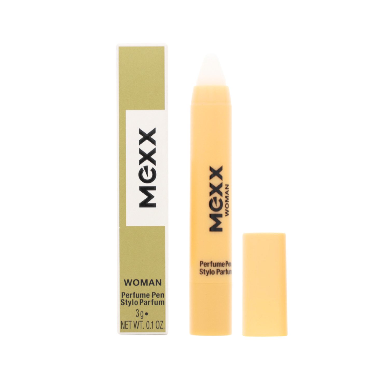 MEXX Jewels Eau de Parfum Mexx Woman Parfum Pen holzig floraler Damenduft Parfumstift 3g mit cre