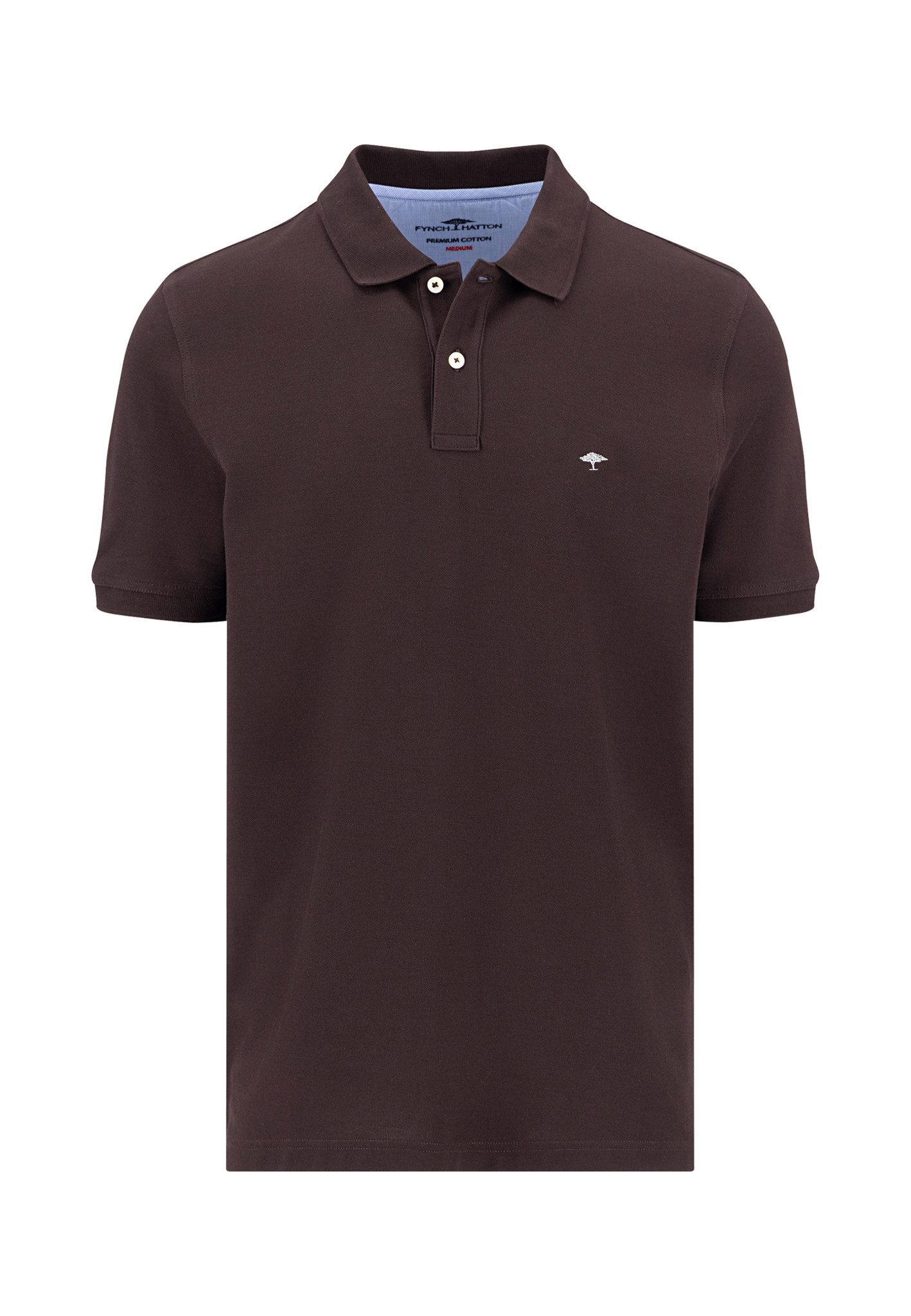 FYNCH-HATTON Poloshirt mit Logo-Stickerei
