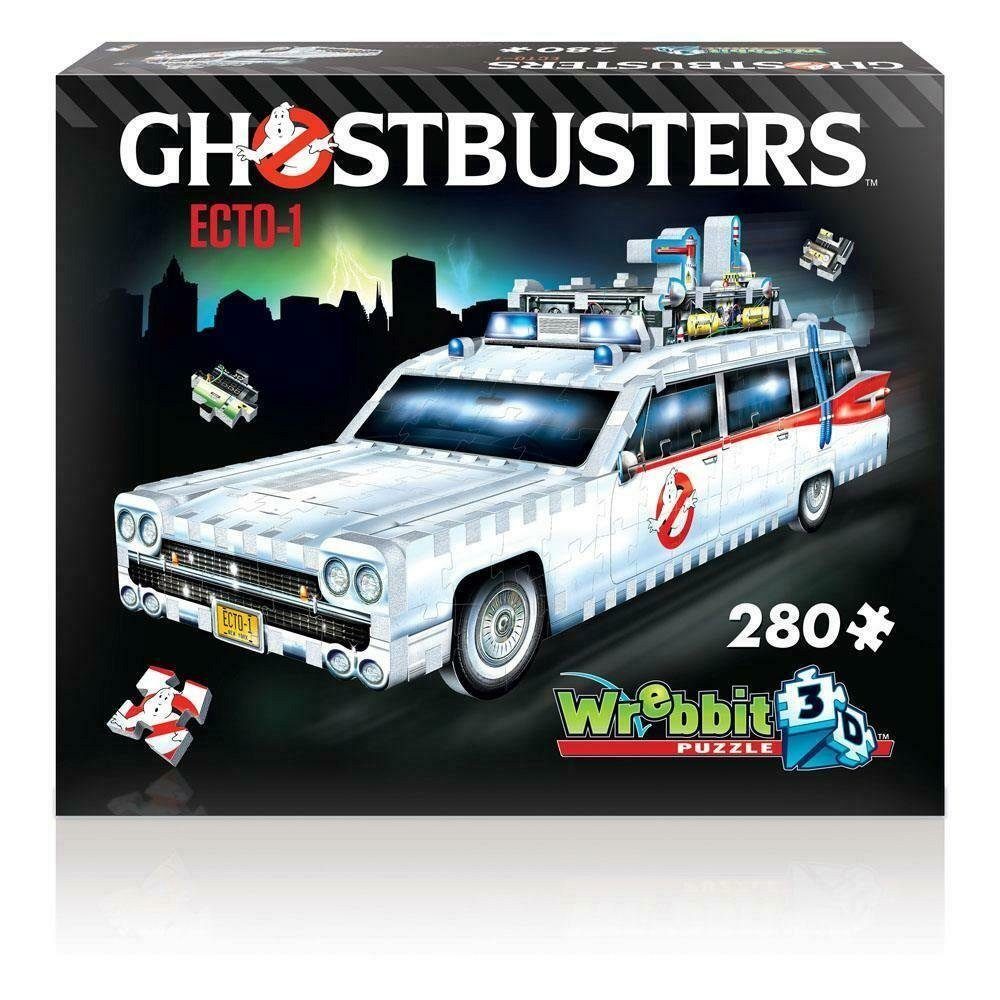Wrebbit 3D-Puzzle Ecto-1 - Ghostbusters, Puzzleteile