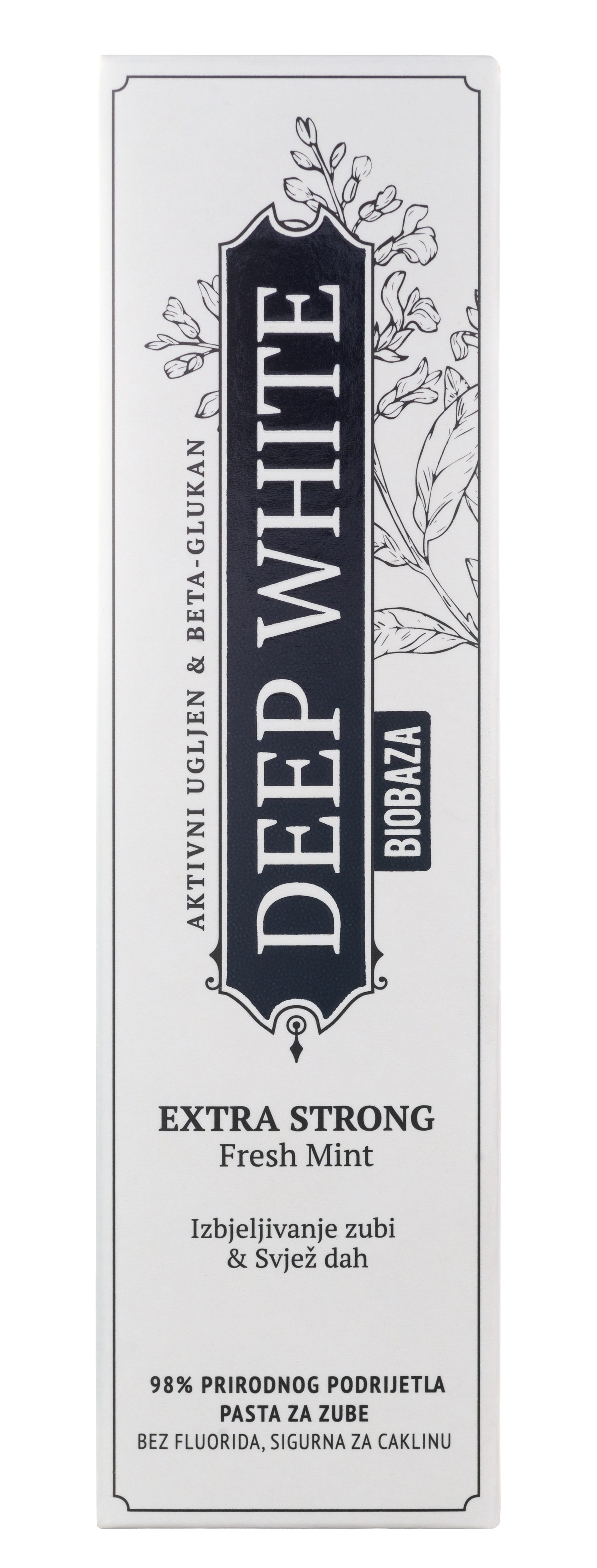 Biobaza Zahnpasta Biobaza Deep White Extra Strong Zahnpasta 75 ml