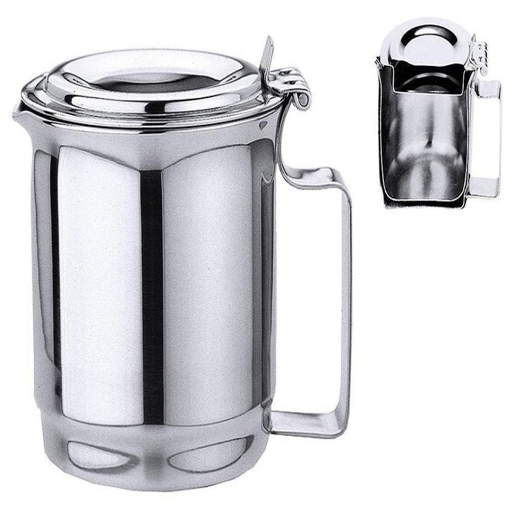 Contacto Kaffeekanne Contacto Edelstahl Kaffeekanne isoliert zylind.