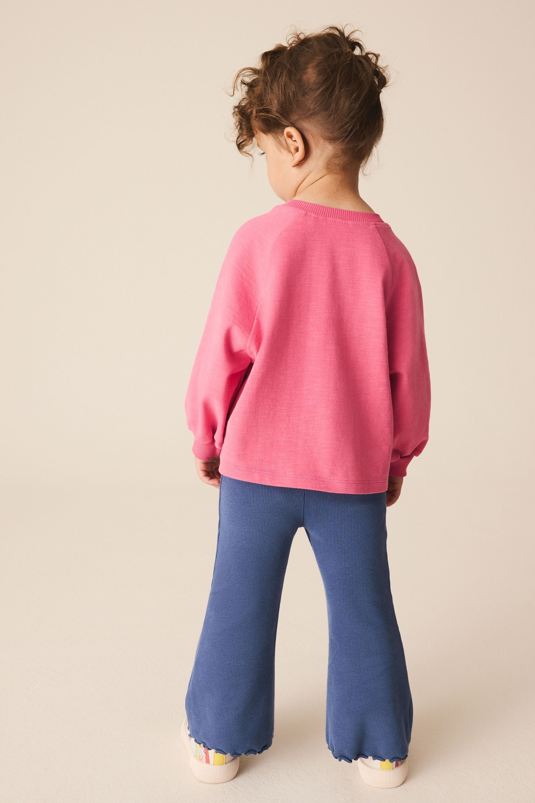 Next Langarmshirt & Leggings Langarmoberteil und Leggings im Set (2-tlg) – Bild 2 von 5