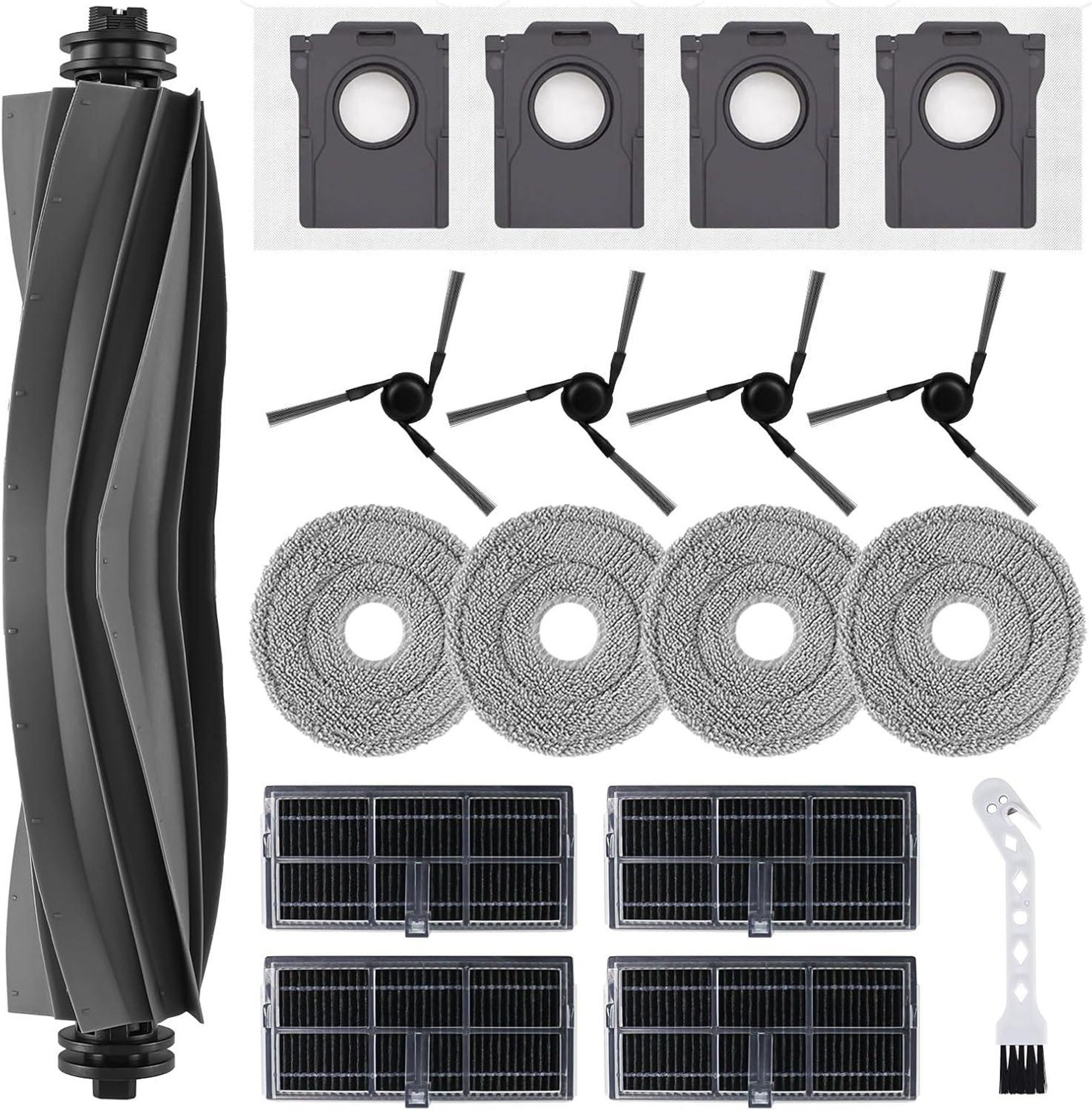 FELIXLEO Staubsaugerdüsen-Set Hochwertiges Zubehör Set speziell für Mova E40 Ultra Saugroboter heute, (1-tlg)