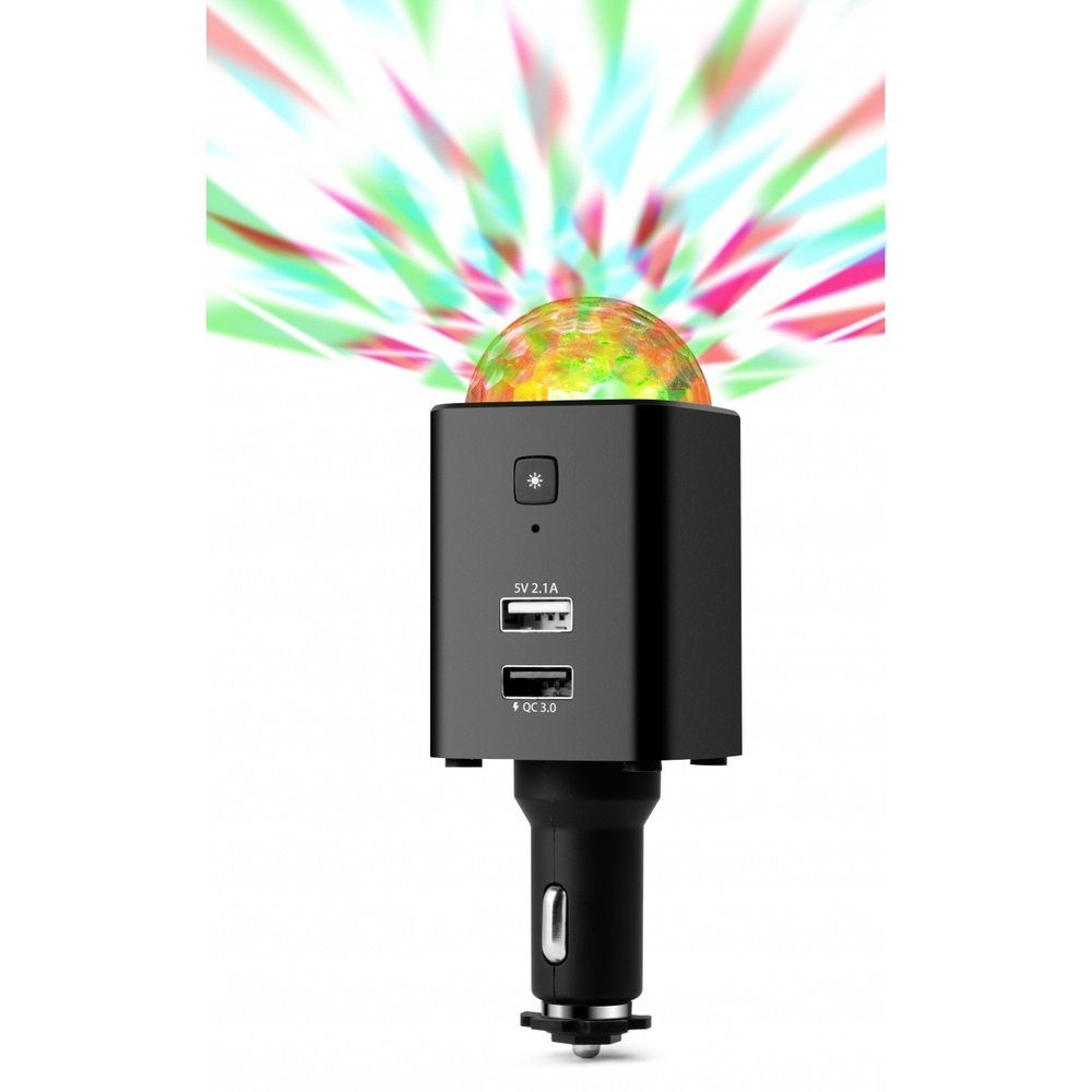 Kfz-Relais Technaxx Disco Mobile-Auto Charger TX-159 Belastbarkeit Strom max.=2.1