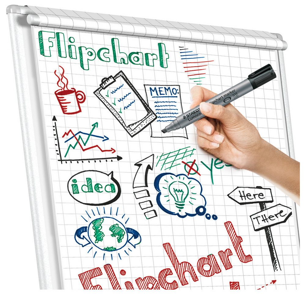 Thumbnail - STAEDTLER Marker Staedtler 356 B WP6 Flipchartmarker Lumocolor® flipchart marker 356 B