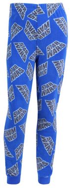 Sarcia.eu Schlafanzug Grauer blauer Pyjama Star Wars DISNEY 8-9 Jahre, 134