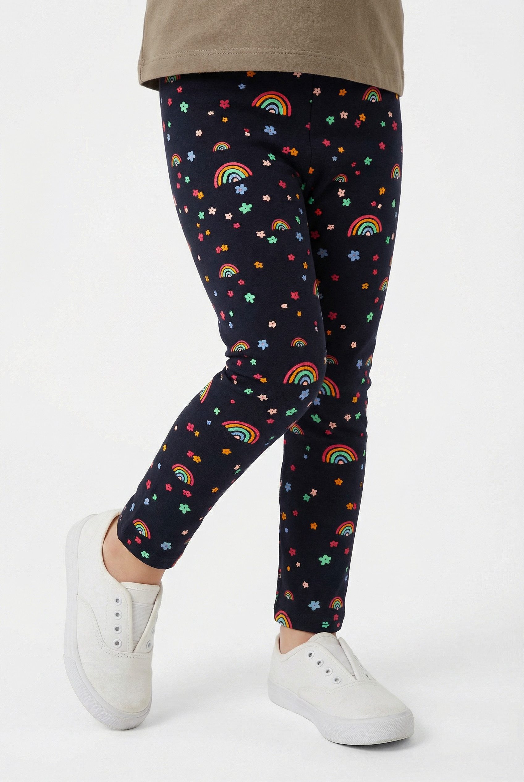 happy girls Strickleggings im tollen Allovermotiv