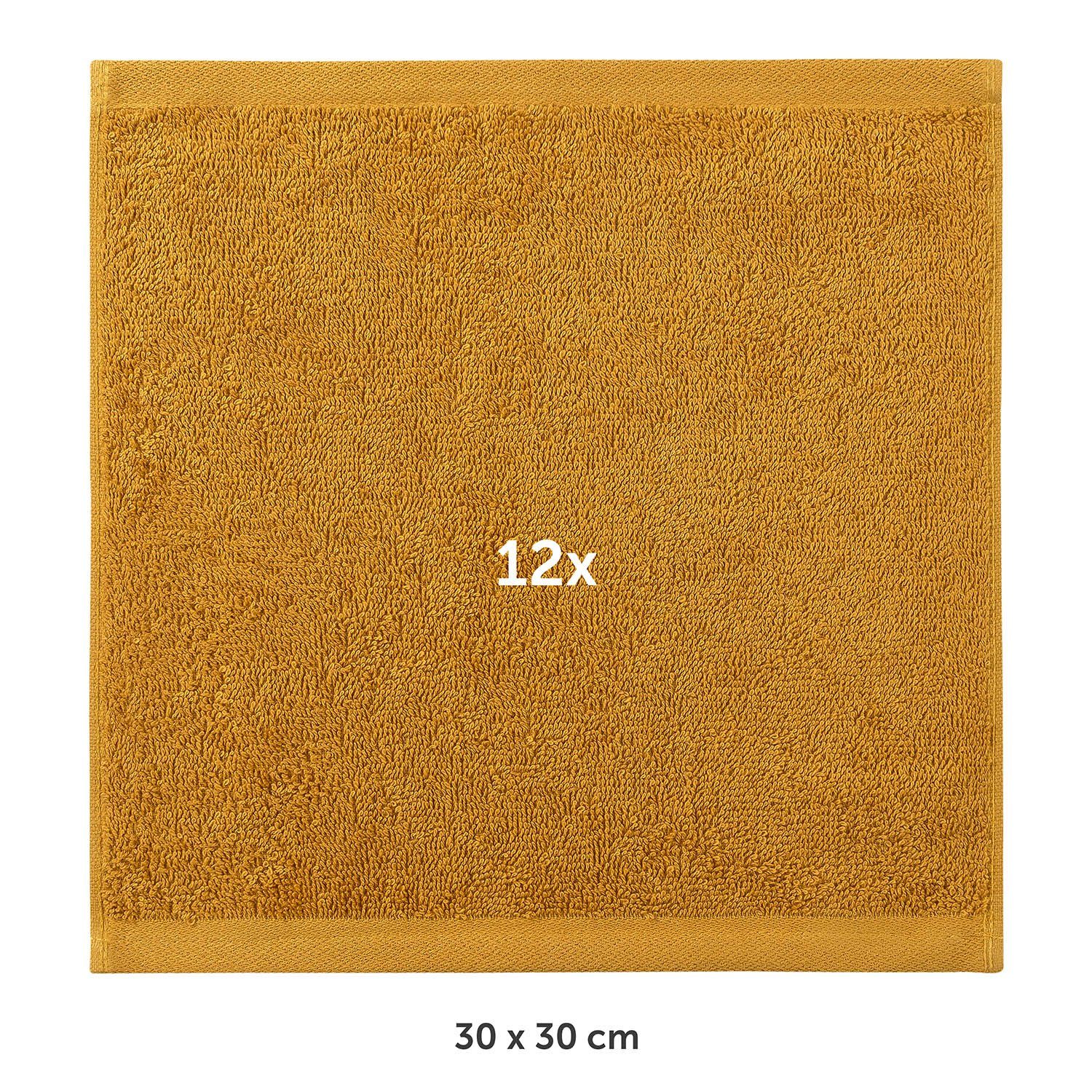 Blumtal Gästehandtücher 30x30cm - weich und saugstark, Frottee (12-St), 12e günstig online kaufen