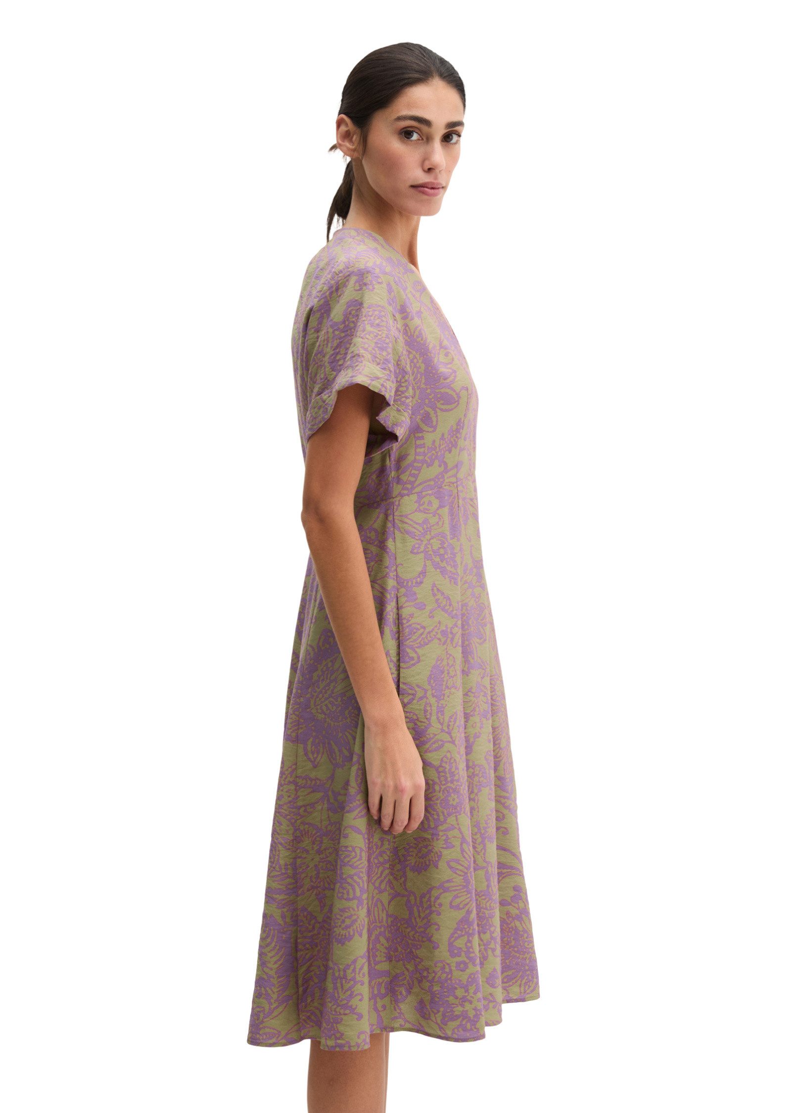 Marc O'Polo Druckkleid aus bedrucktem Viskose-Mix günstig online kaufen