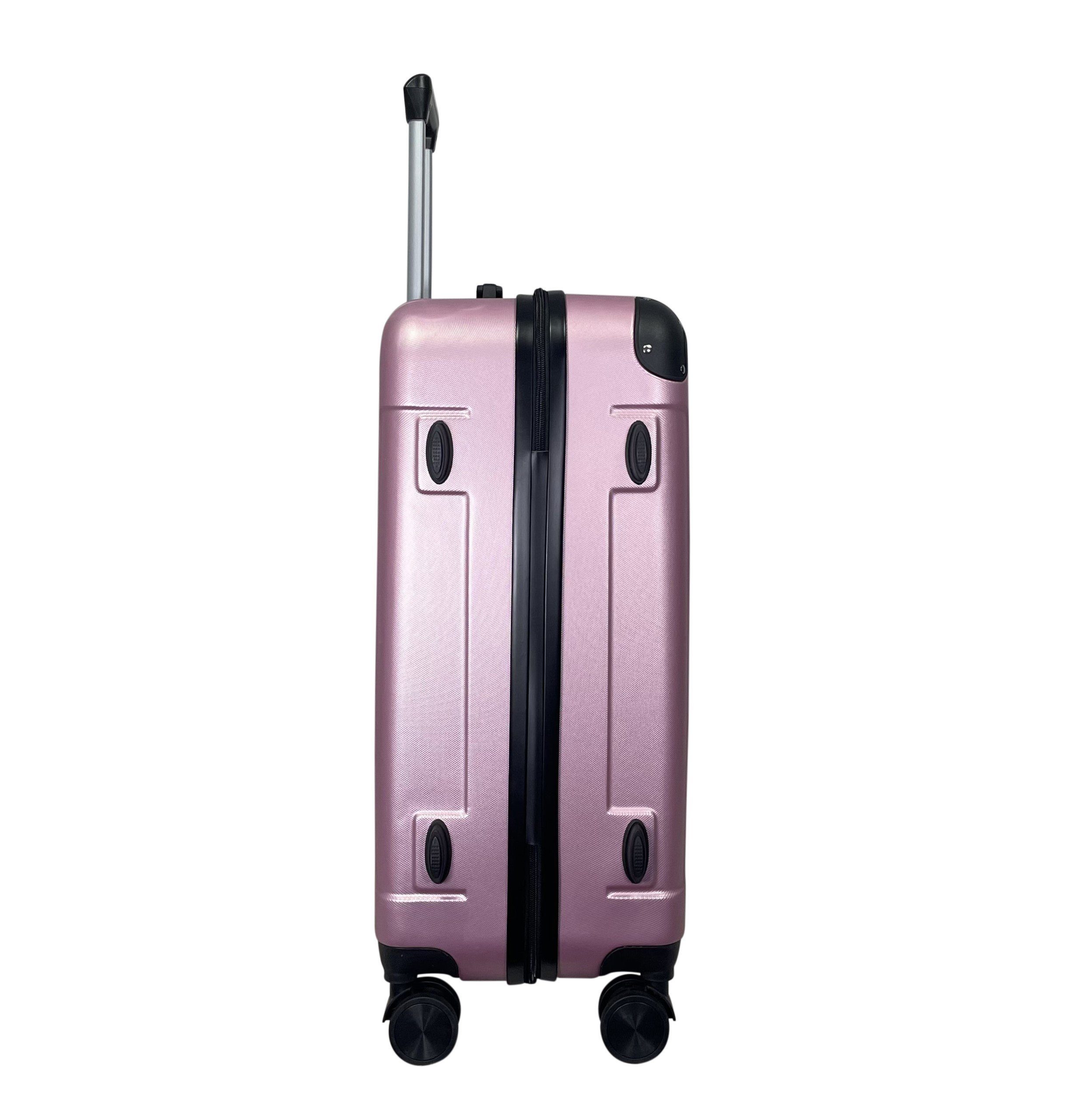 MTB Koffer Koffer Reisekoffer ABS Trolley 4 Zwillingsrollen M/L/XL oder Set – Bild 5 von 5