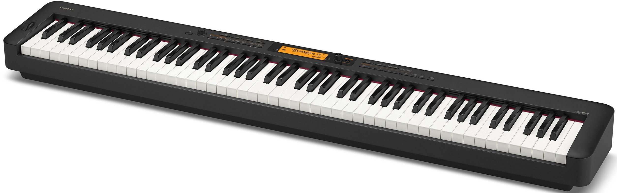 CASIO Pedal CDP-S360BK, mit Digitalpiano