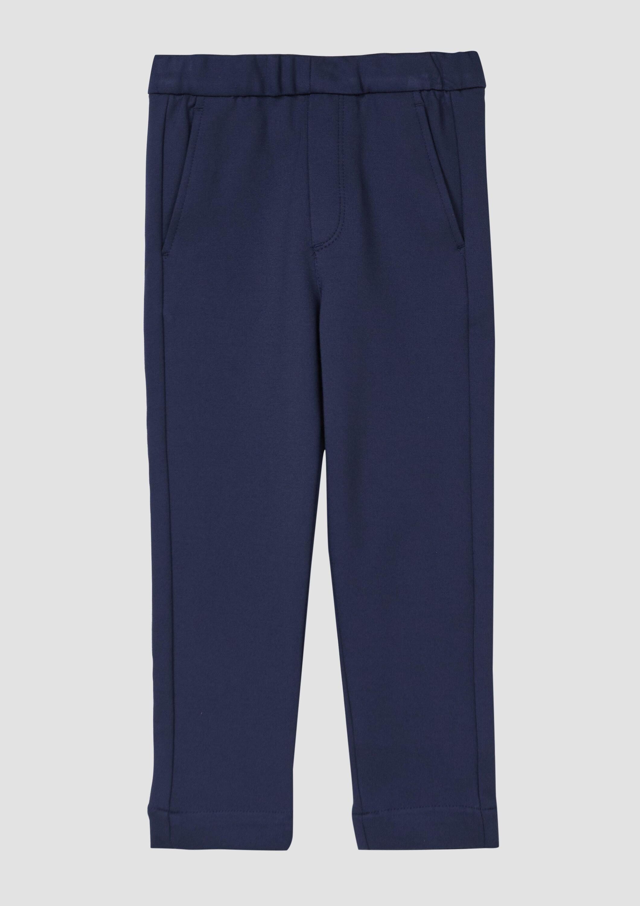 s.Oliver Chinos Leggings Elastische Joggsuit-Hose mit verstellbarem Bund