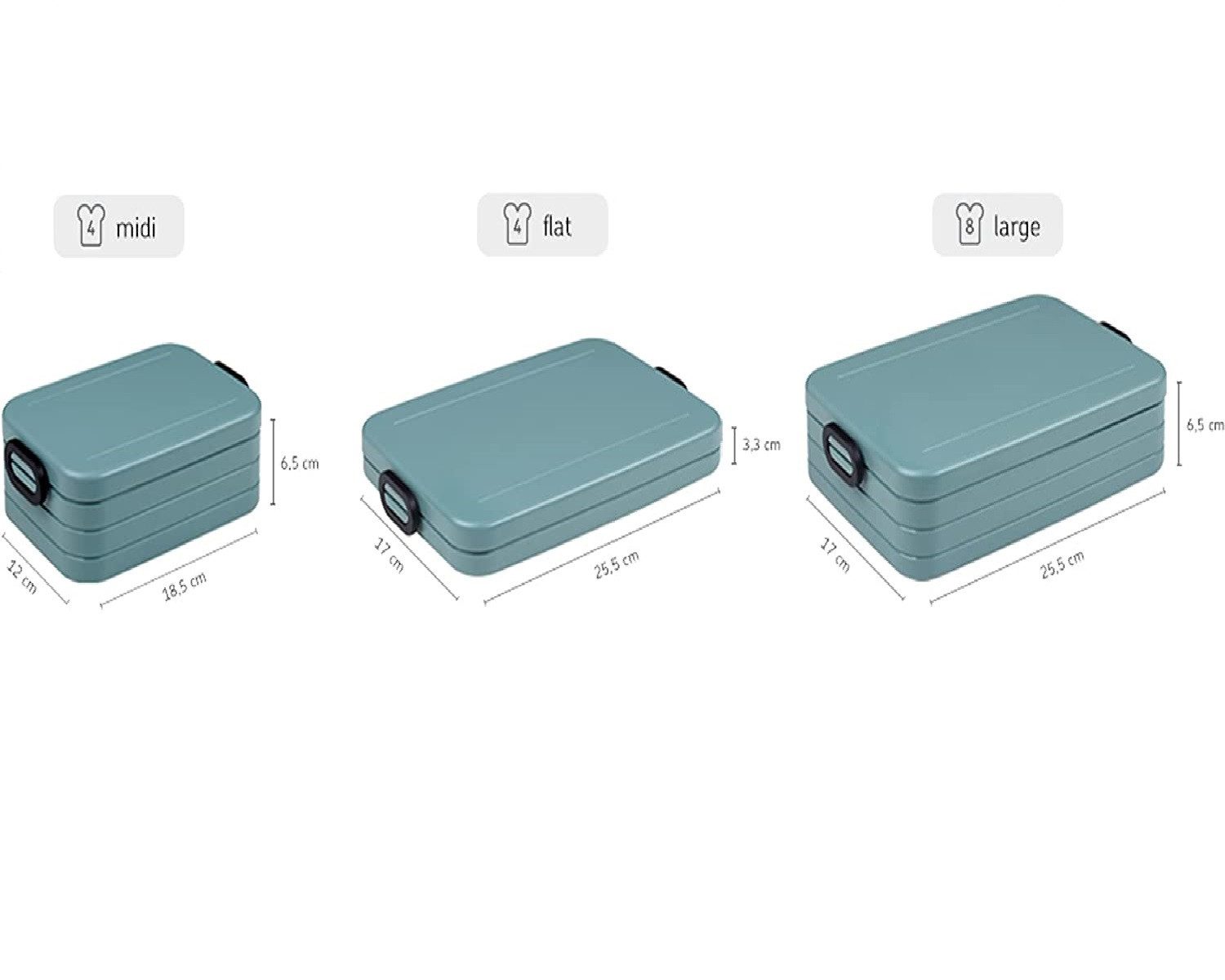 Mepal Lunchbox lunchbox take a break midi - nordic denim